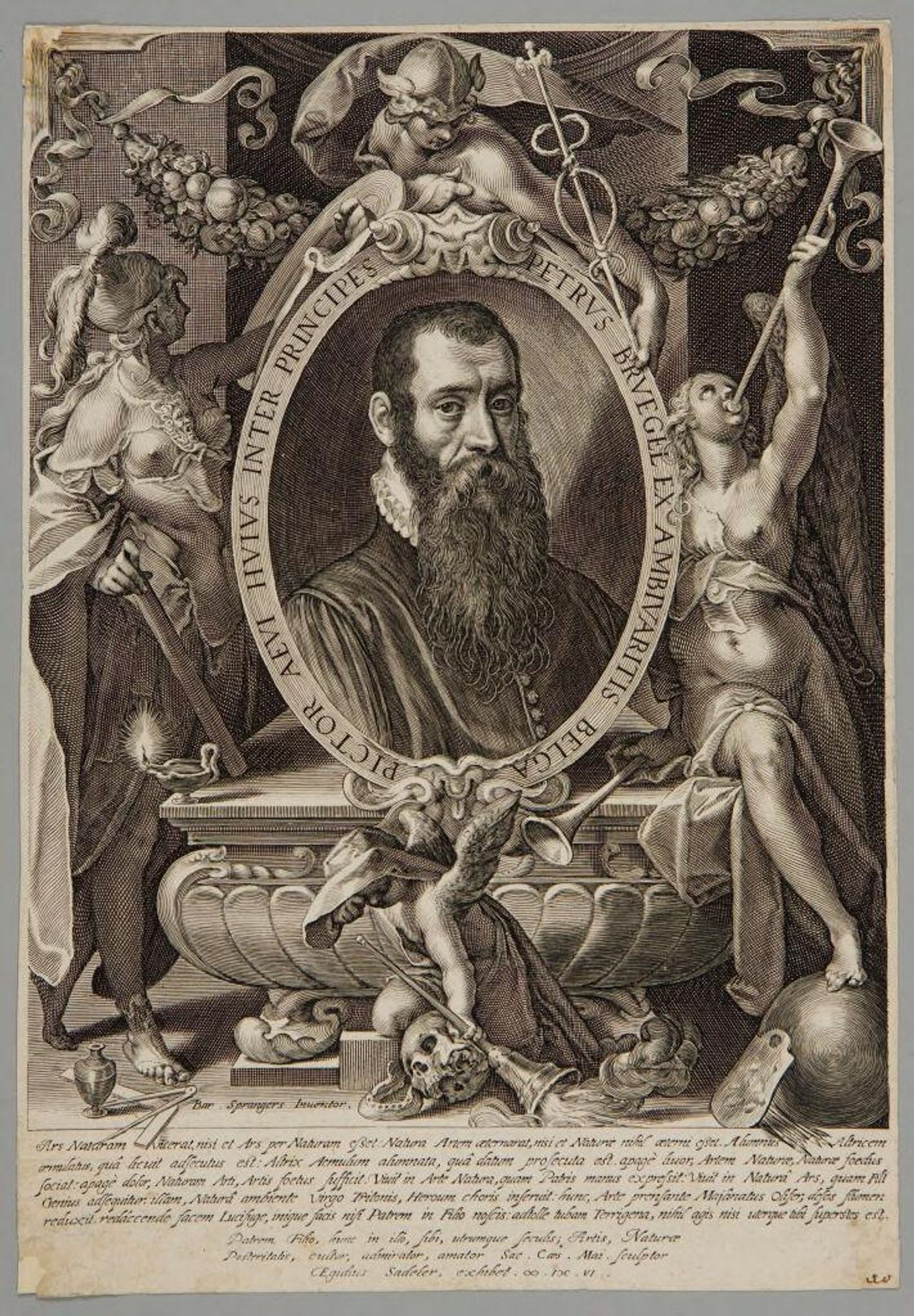 Pieter Brueghel, the Younger by Aegidius Sadeler II
