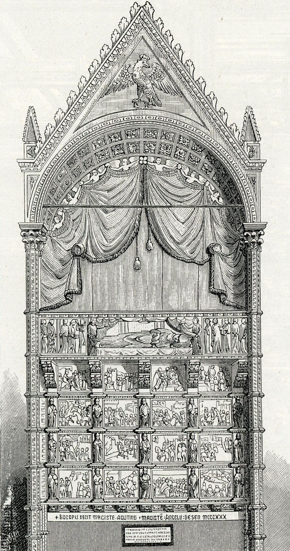 Monumento Sepolcrale Di Guido Tarlati Nella Cattedrale by Giuseppe Barberis