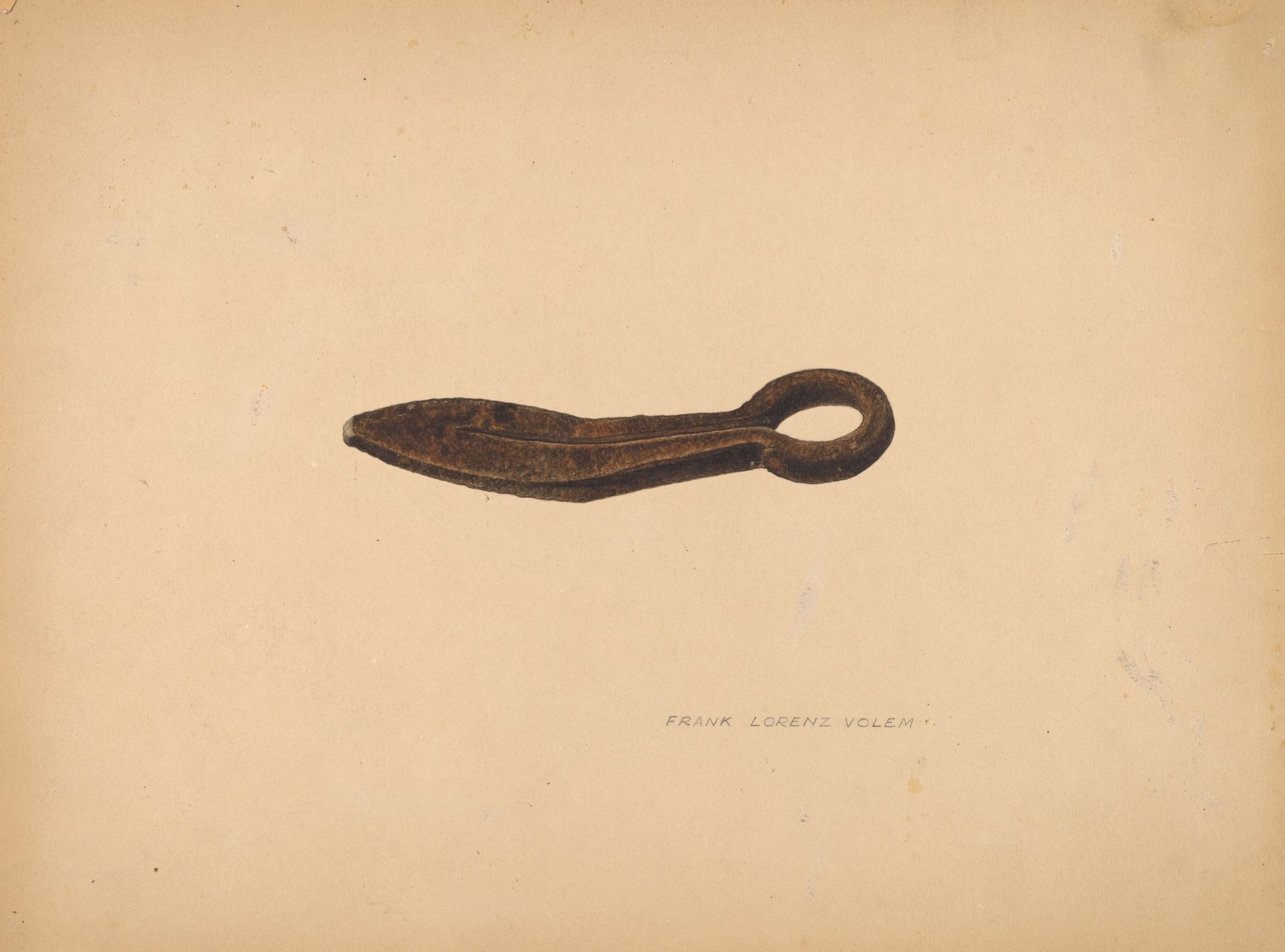 Lumberman's Brailing Pin by Frank Volem