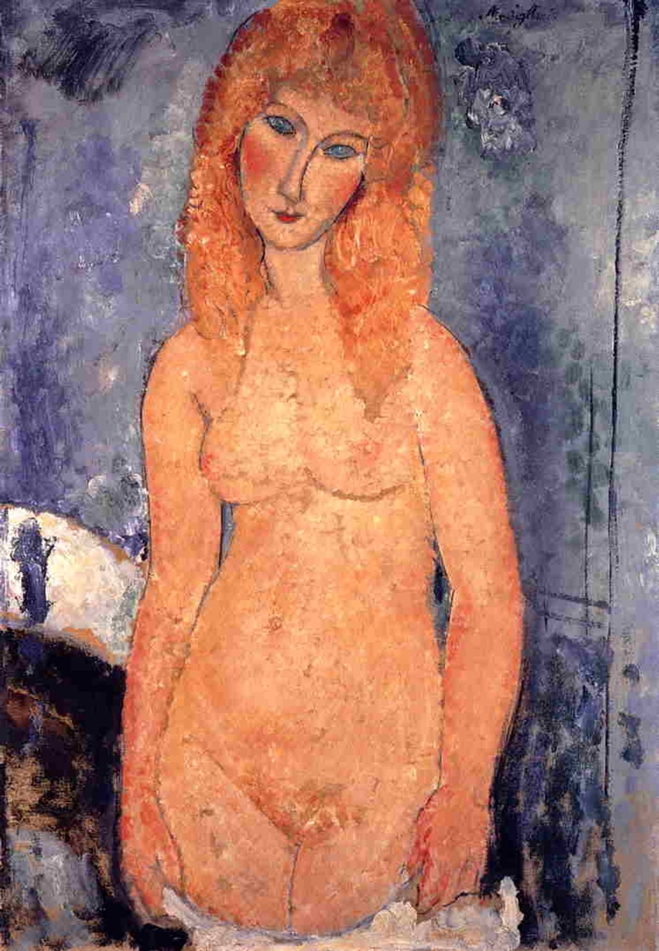 Blonde nude by Amedeo Modigliani