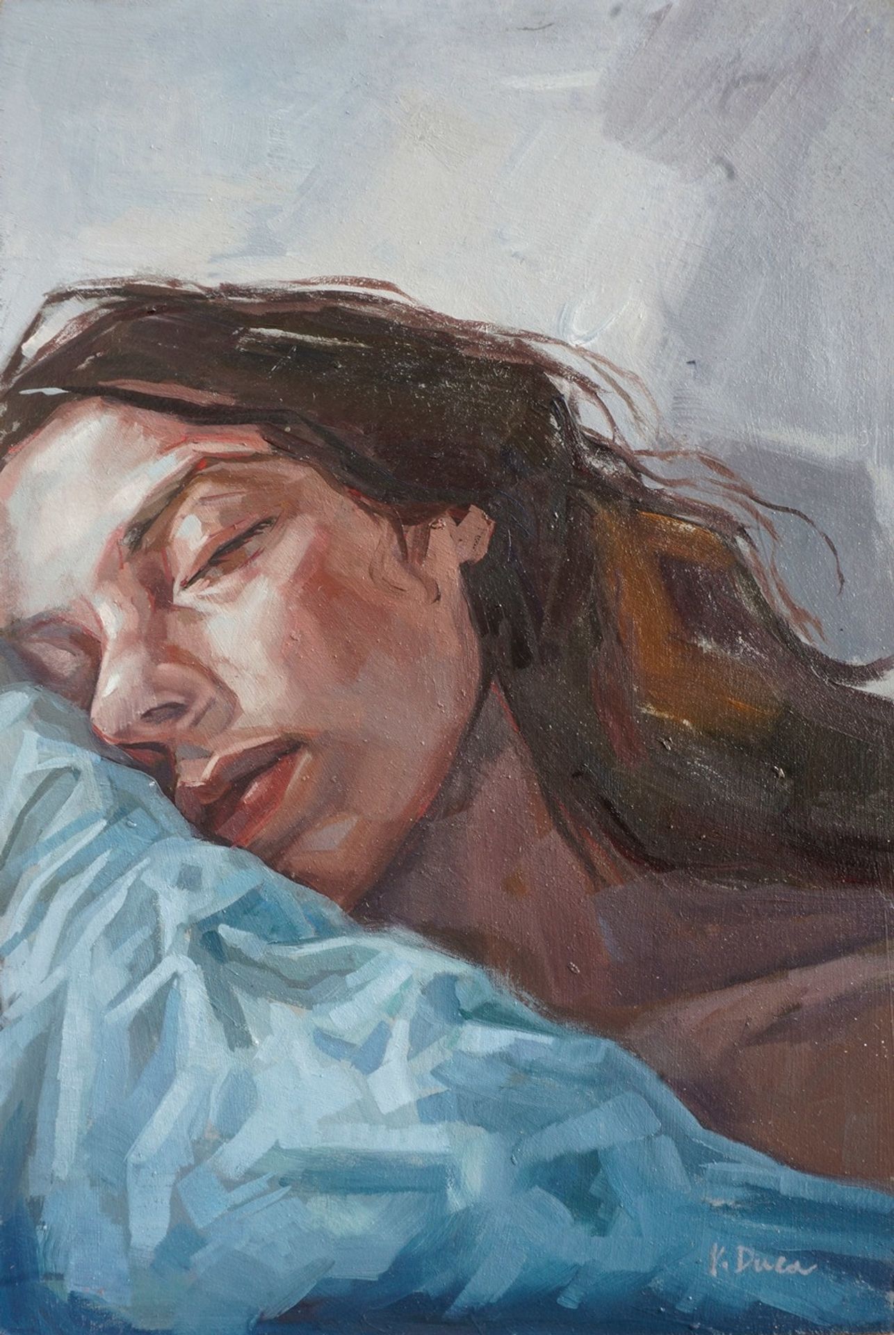 Sleep Selfie II by Valeria Duca