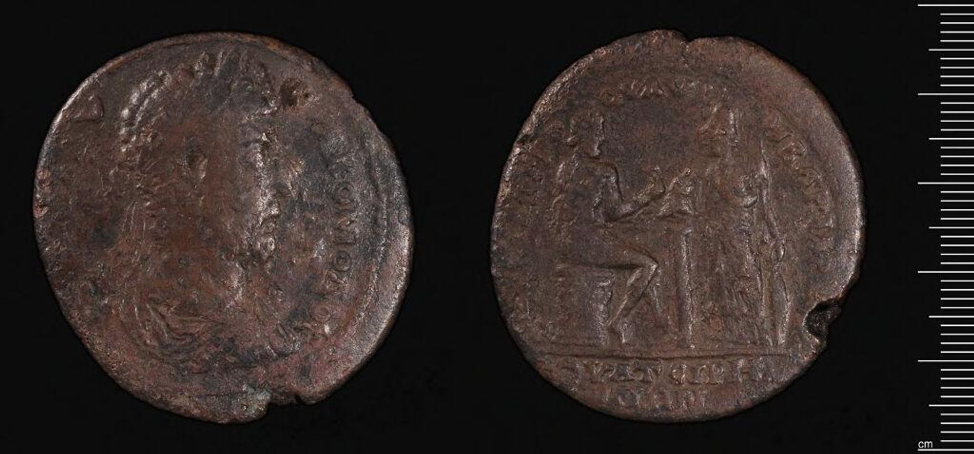 Coin of Thyateira under Commodus by Commodus