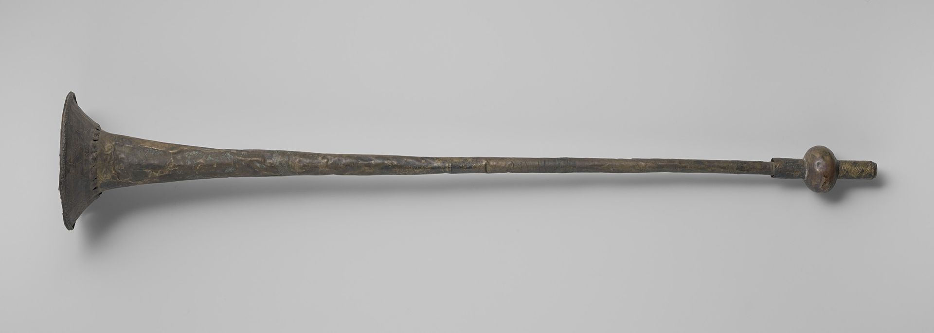 Natural Trumpet from the wreck of the Dutch East India ship Hollandia, made by Georg Friedrich Steinmetz by Georg Friedrich Steinmetz