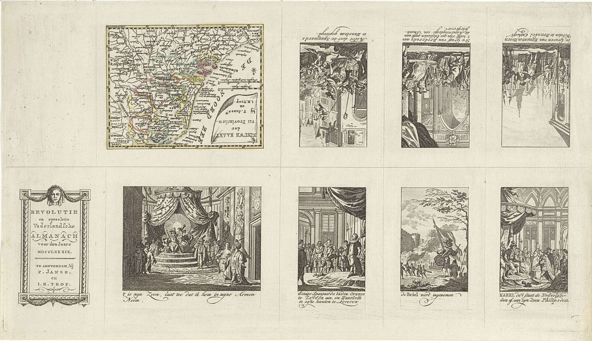 Voorstellingen uit de vaderlandse geschiedenis by Johan Christoffel Schultz