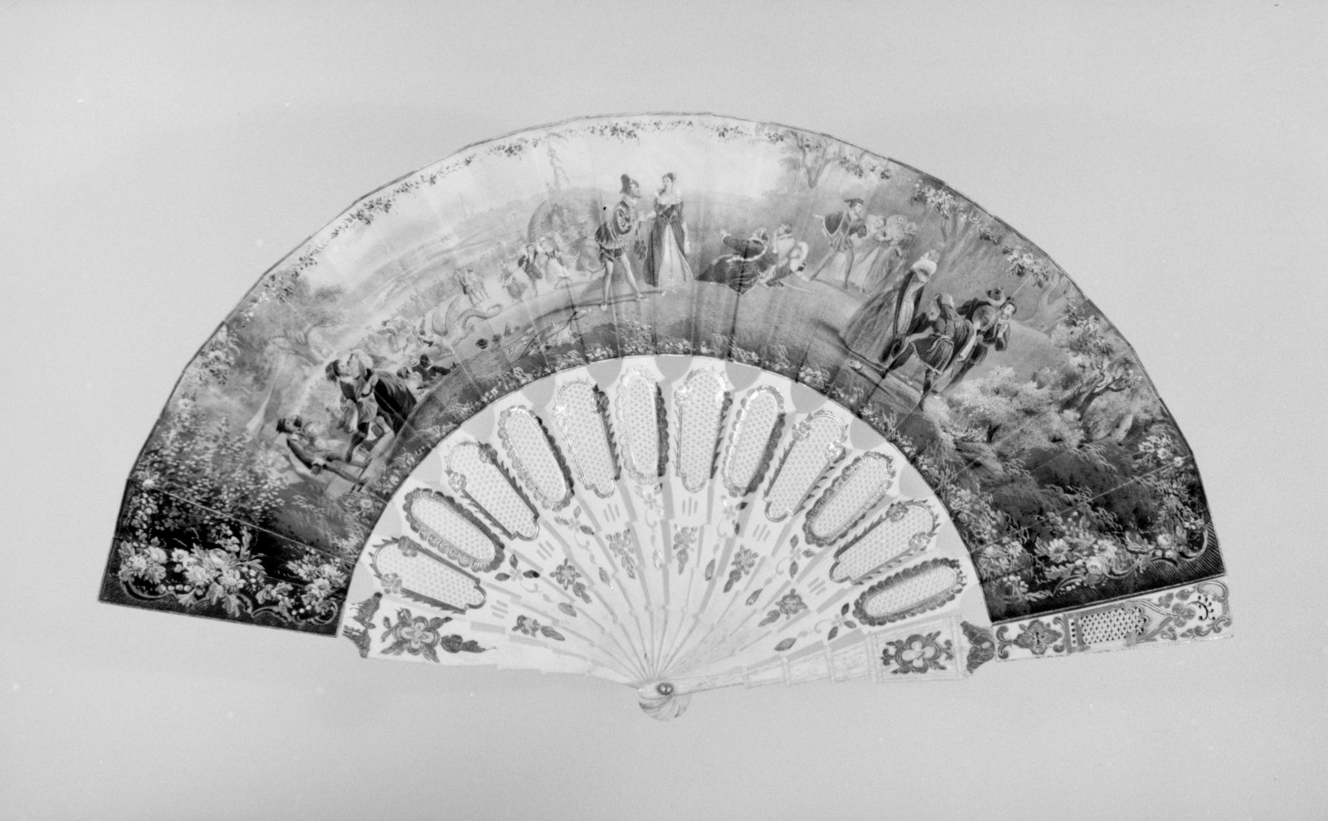Fan by Palamède de Visconty
