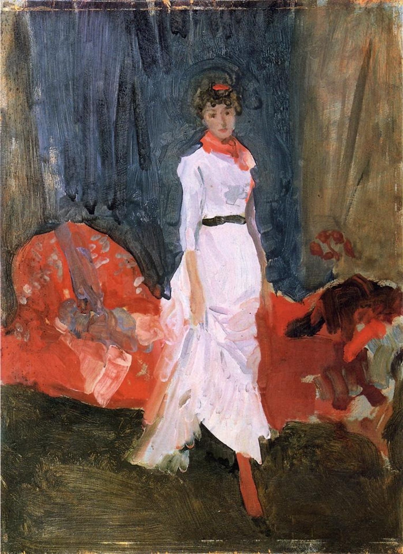 Arrangement in Pink, Red and Purple by James Abbott McNeill Whistler