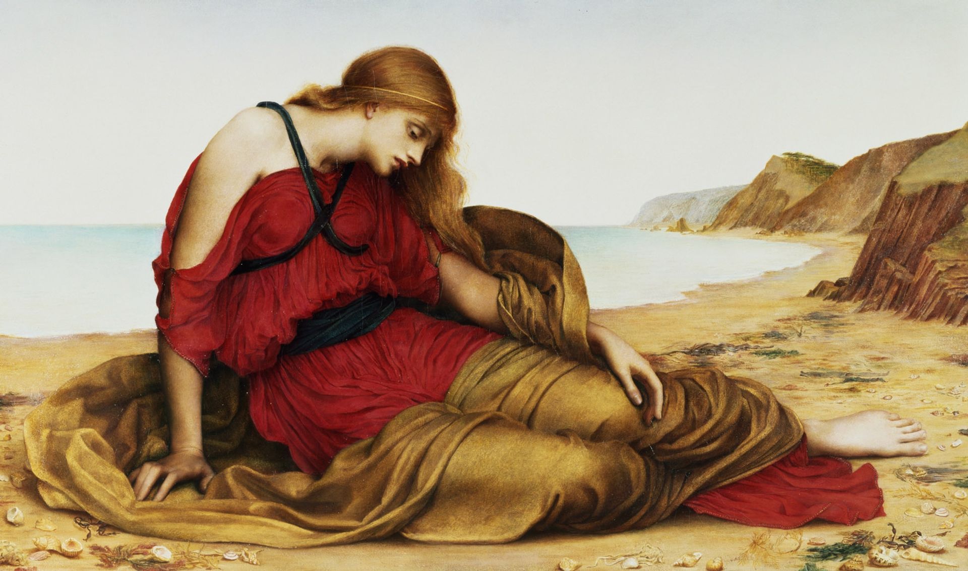 Ariadne in Naxos by Evelyn De Morgan