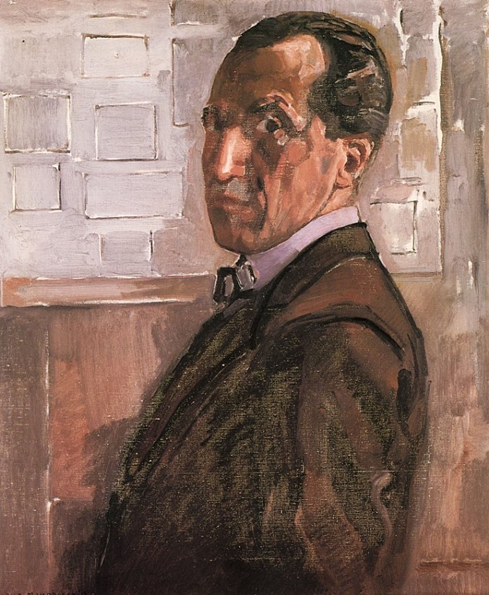 Self Portrait by Piet Mondrian