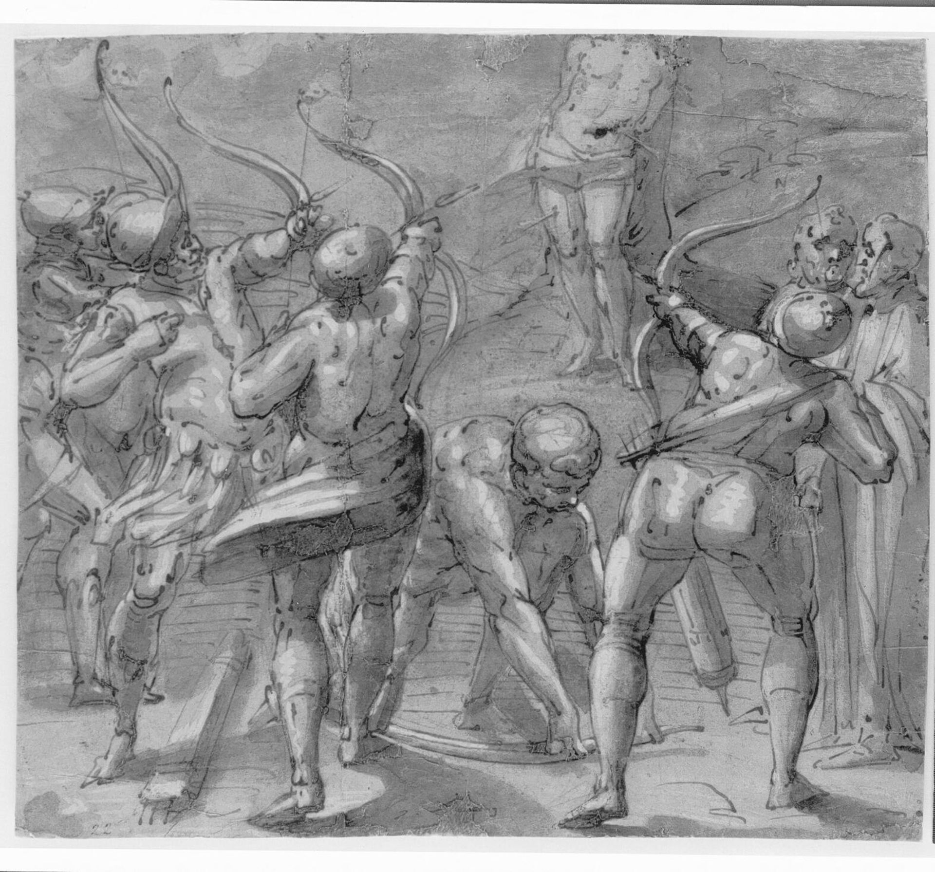 Martyrdom of St Sebastian by Valerio Corte