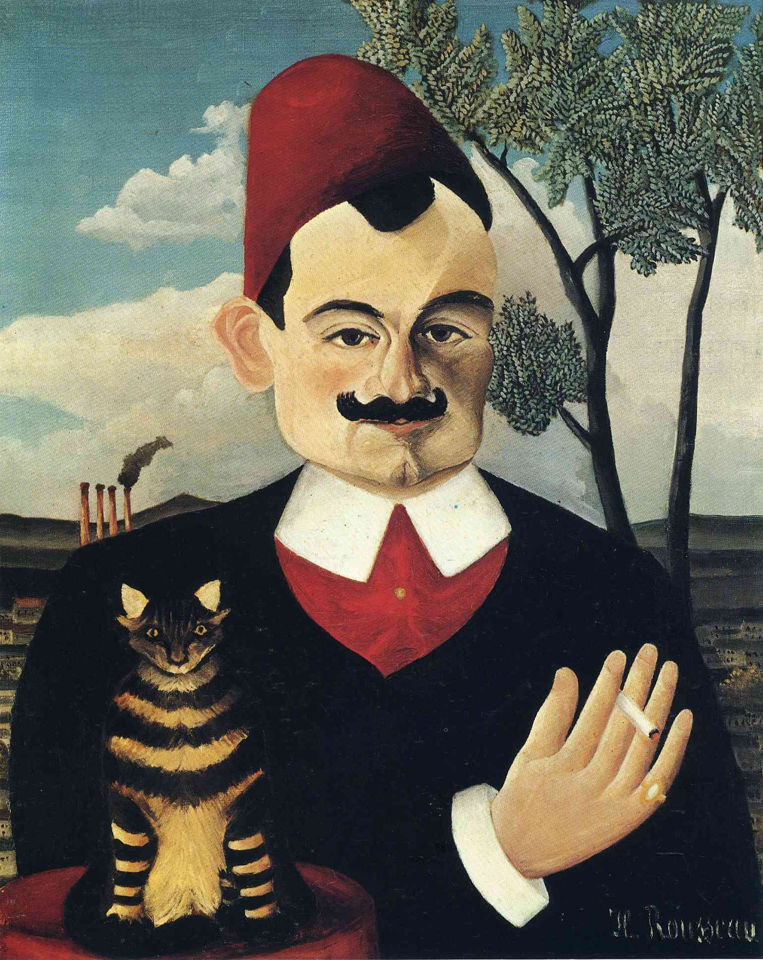 Portrait of Pierre Loti by Henri Rousseau