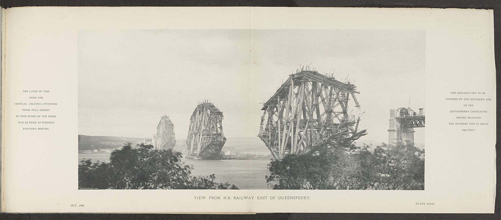 View from n.b. railway east of Queensferry by Anonymous