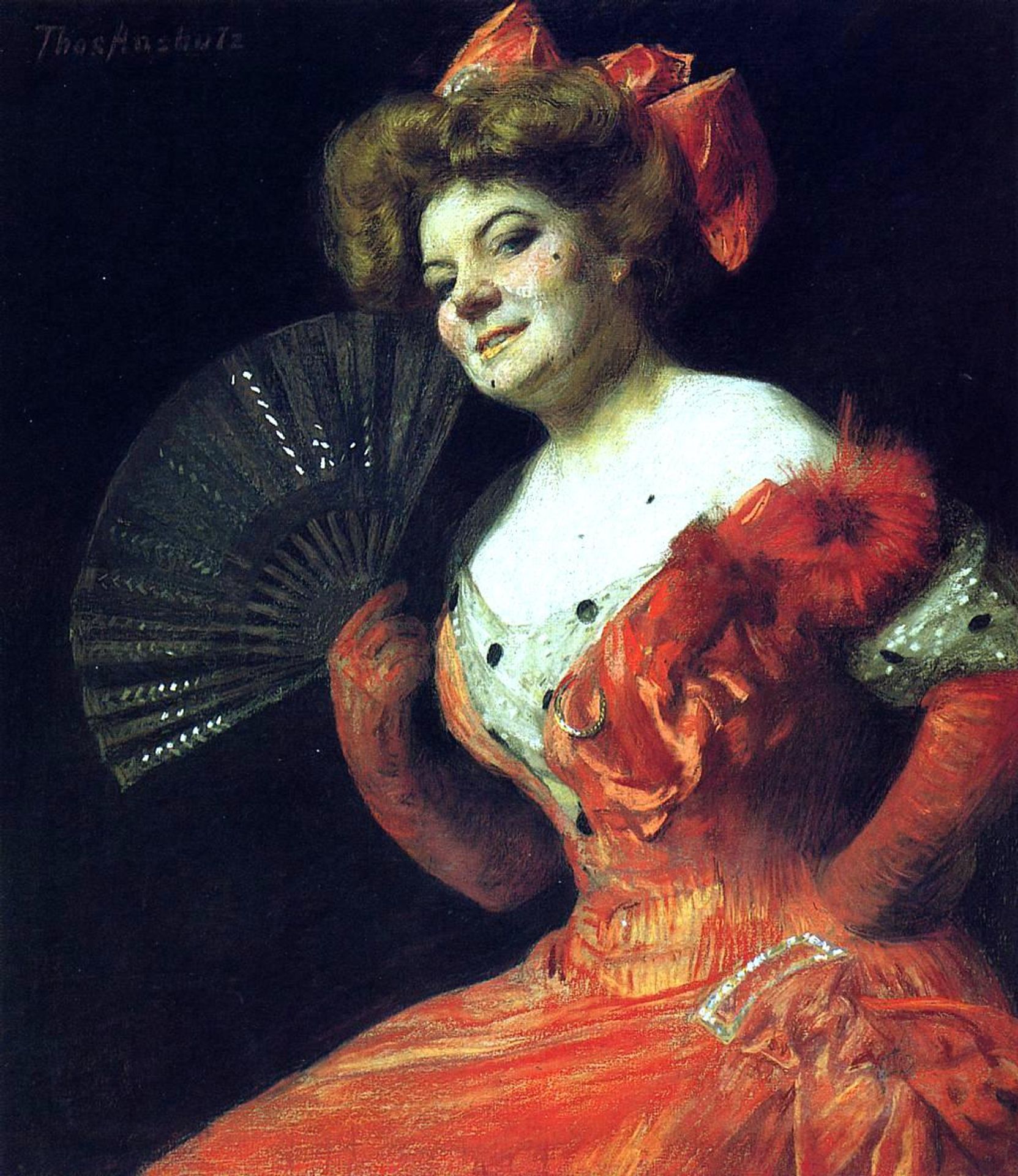 Portrait of Katharine Rice by Thomas Pollock Anshutz