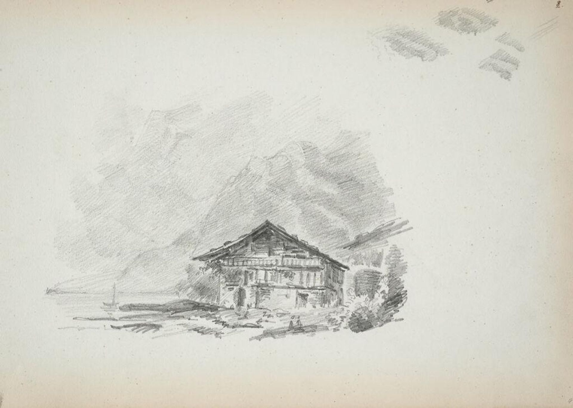 Chalet by John Singer Sargent