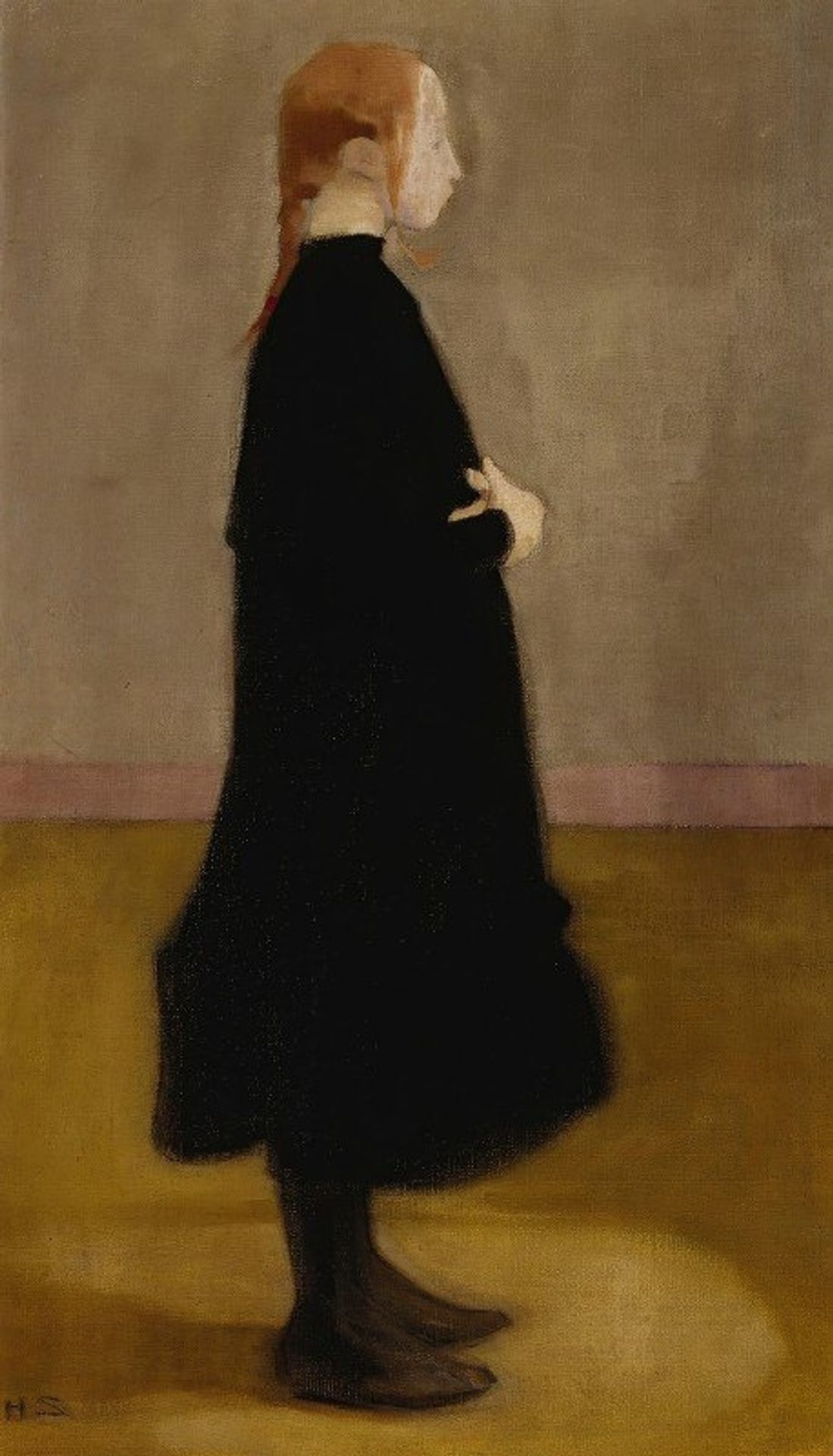 The School Girl Ii by Helene Schjerfbeck
