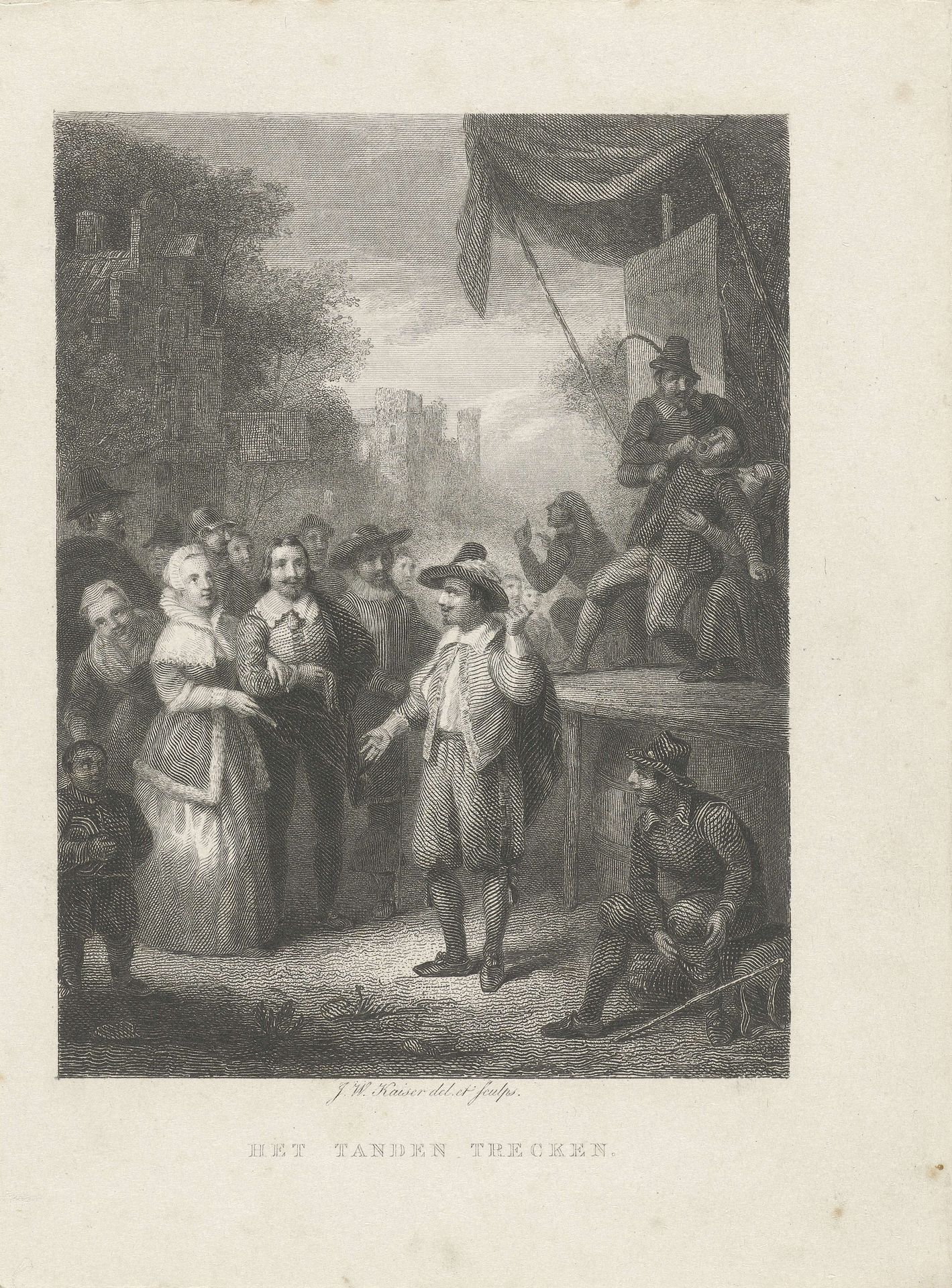 Tandentrekker by Johann Wilhelm (I) Kaiser