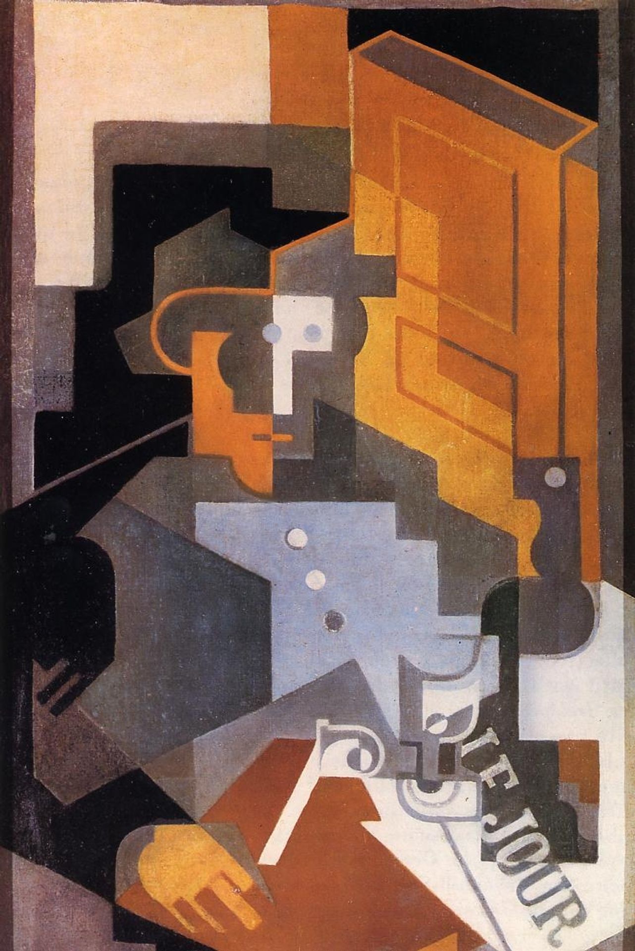 Man from Touraine by Juan Gris
