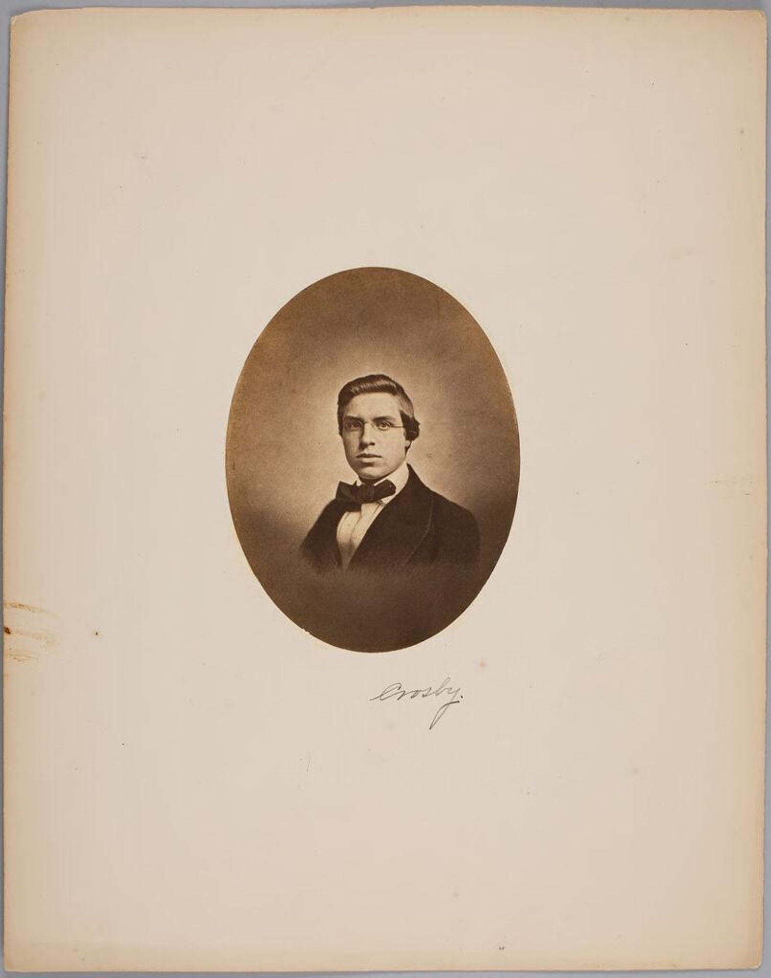 George Washington Crosby (?-1909) by John Adams Whipple