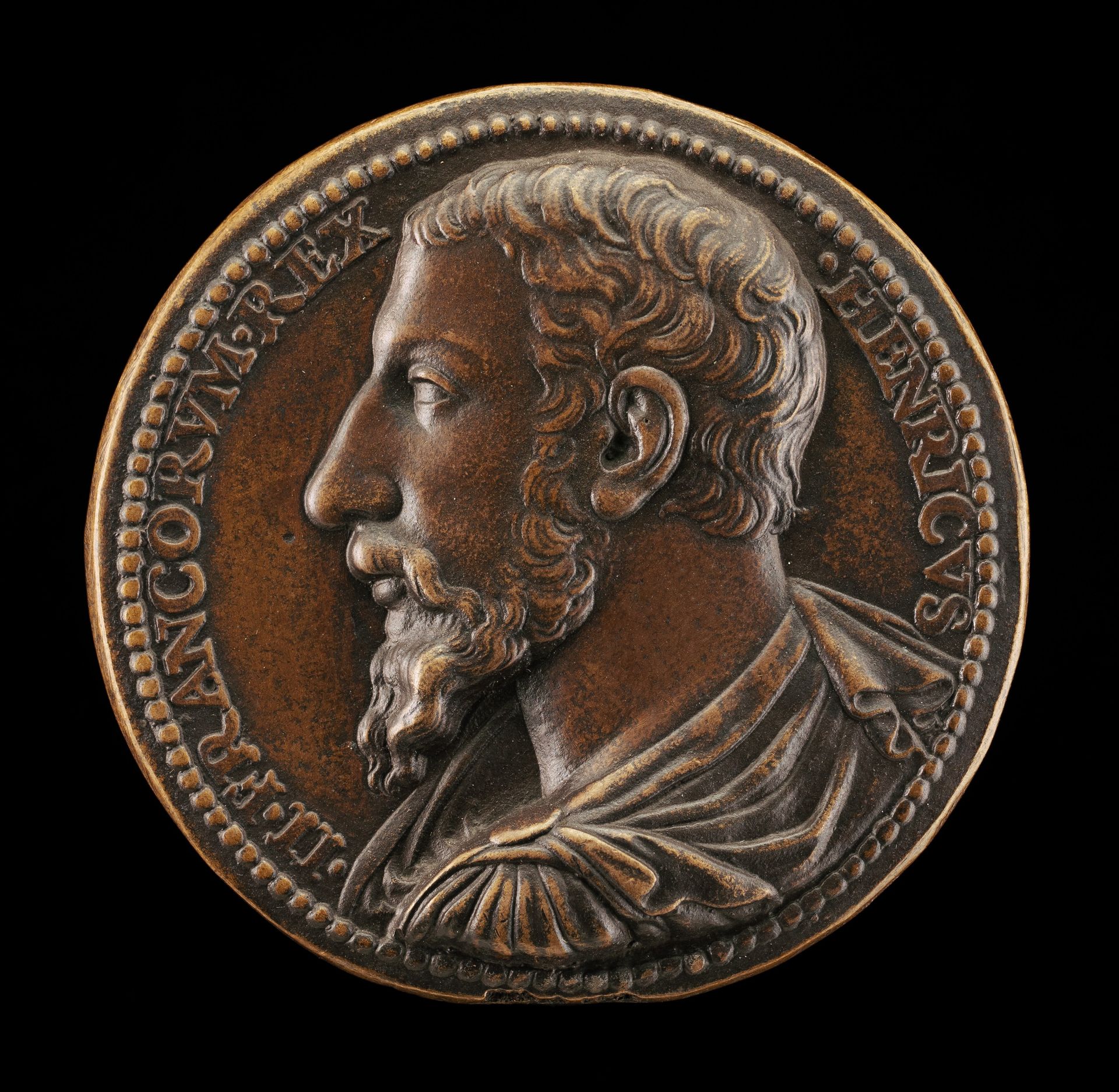 Henri II, 1519-1559, King of France 1547 [obverse] by Anonymous