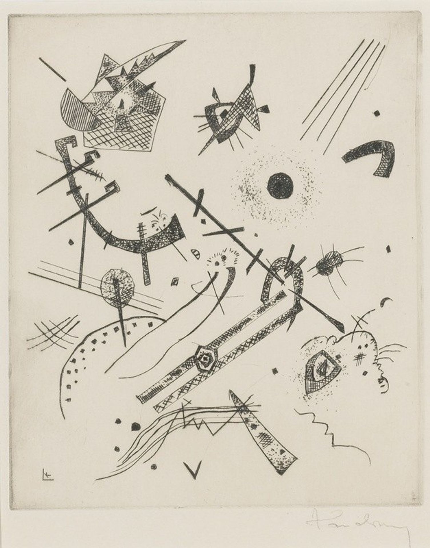 Kleine Welten Xi by Wassily Kandinsky