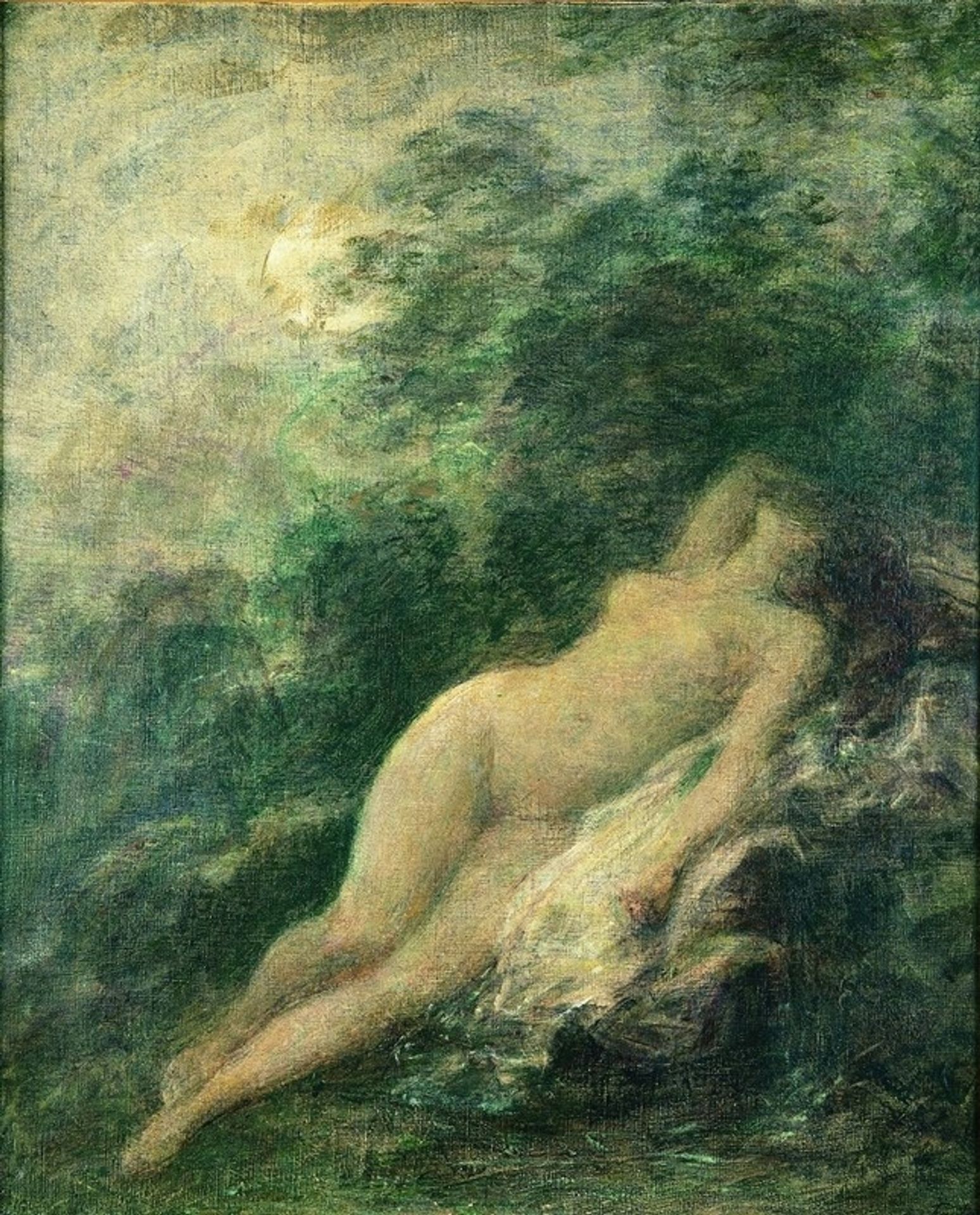 Sommeil de Diane by Henri Fantin-Latour