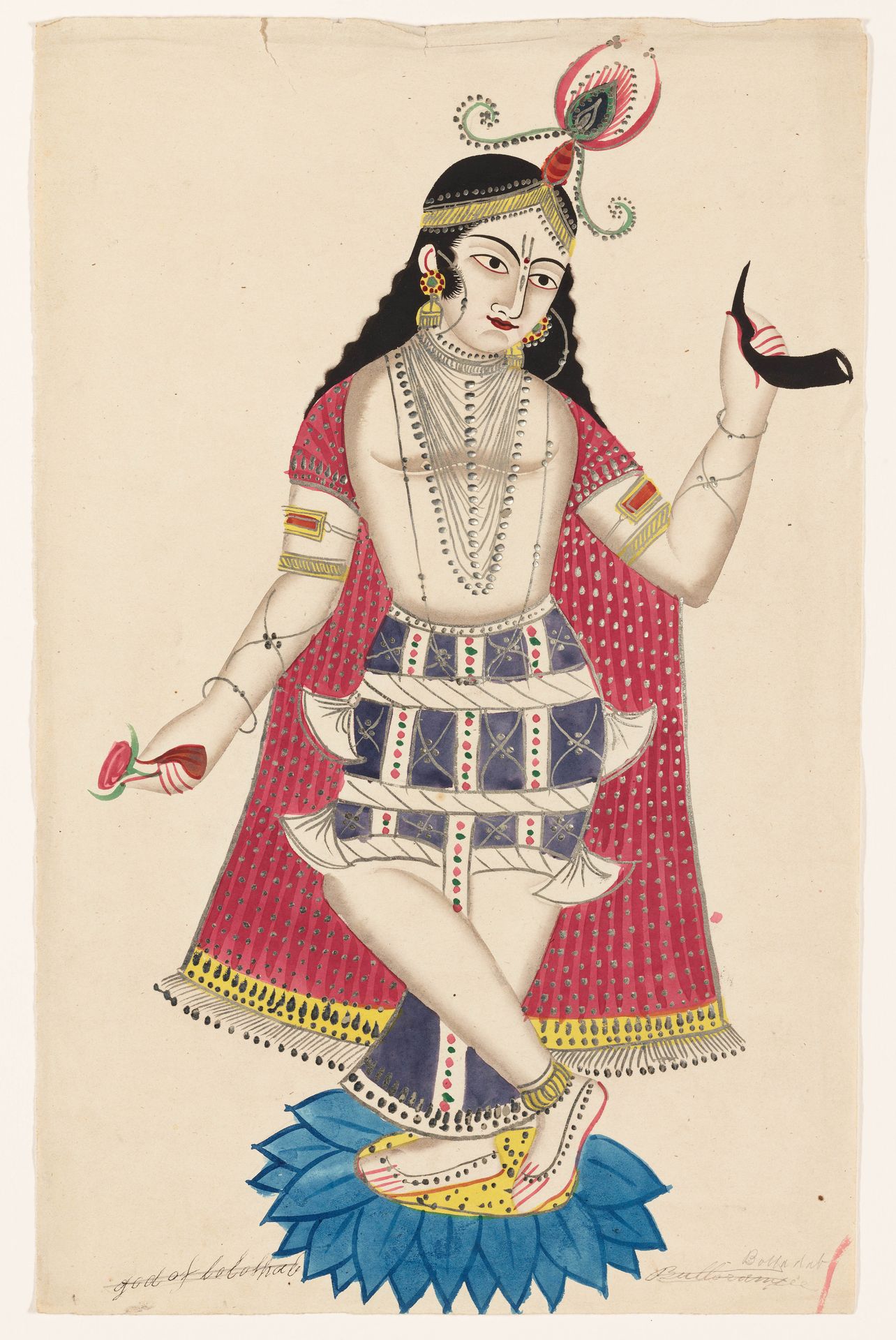 Standing Balarama by Anonymous