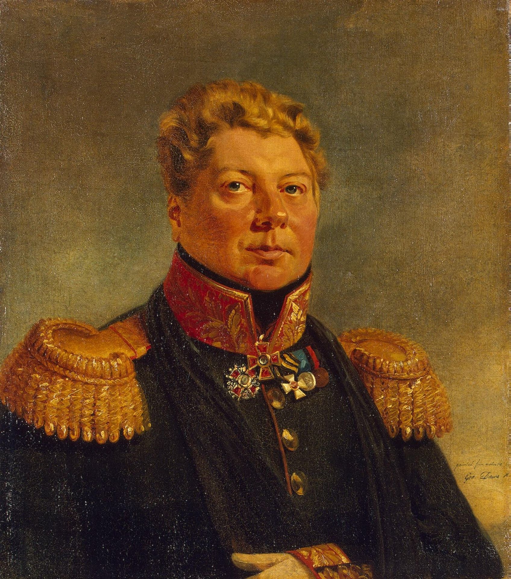 Fyodor Evstafievich Knyper, Russian General by George Dawe