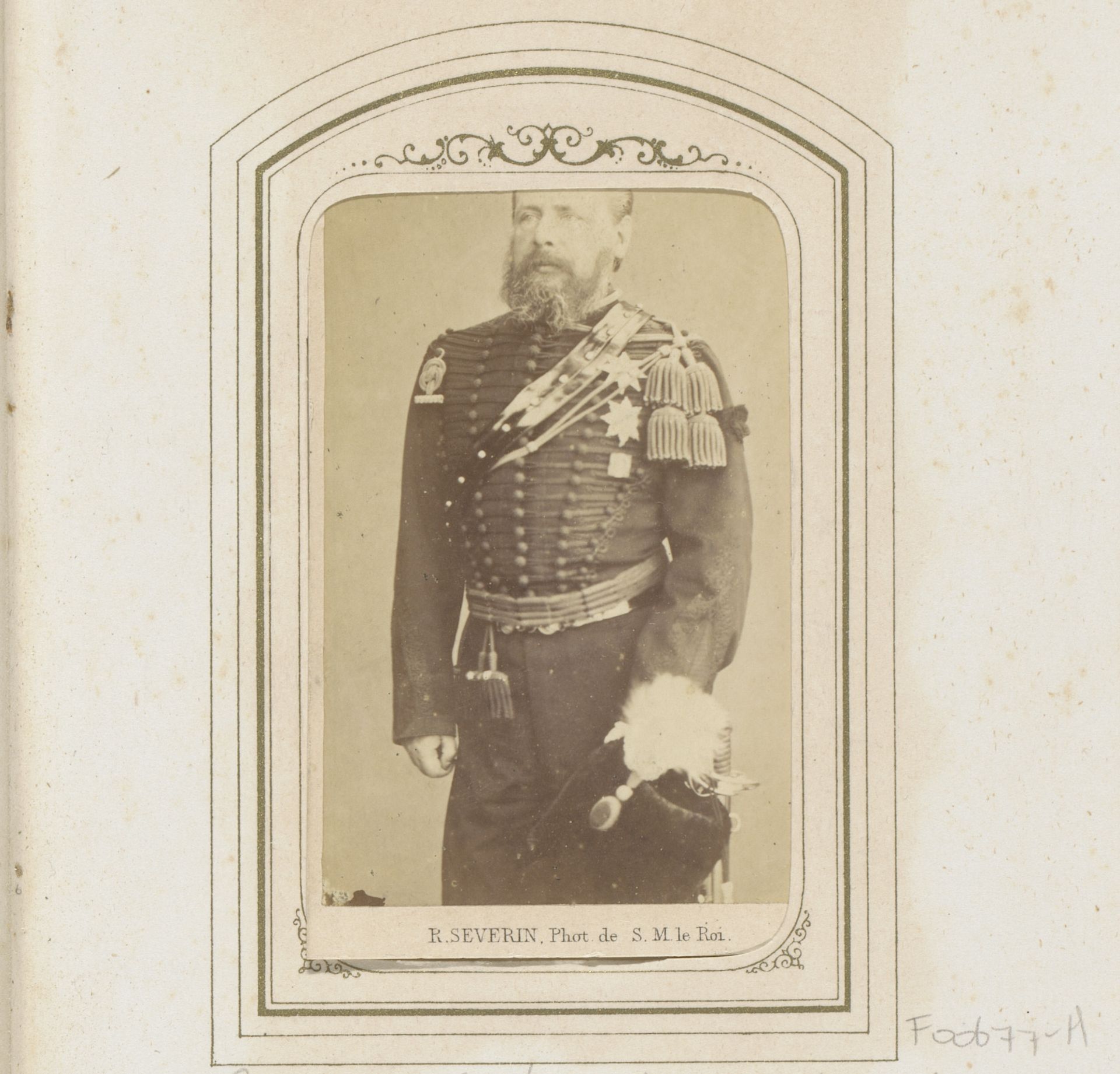 Portret van Willem III, koning der Nederlanden by Robert Severin