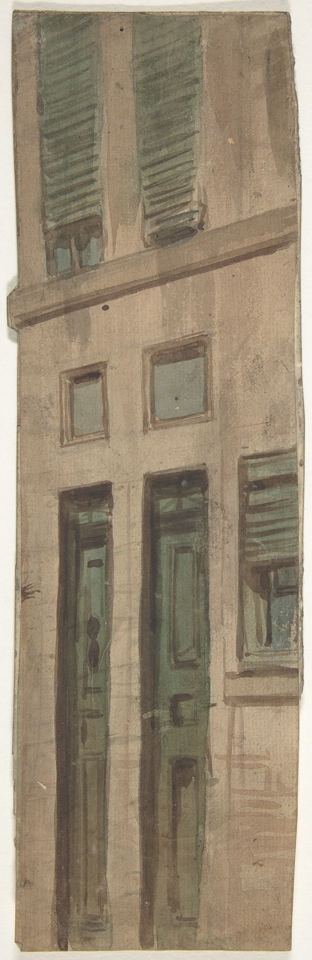 Design for a Stage Set at the Opéra, Paris by Eugène Cicéri