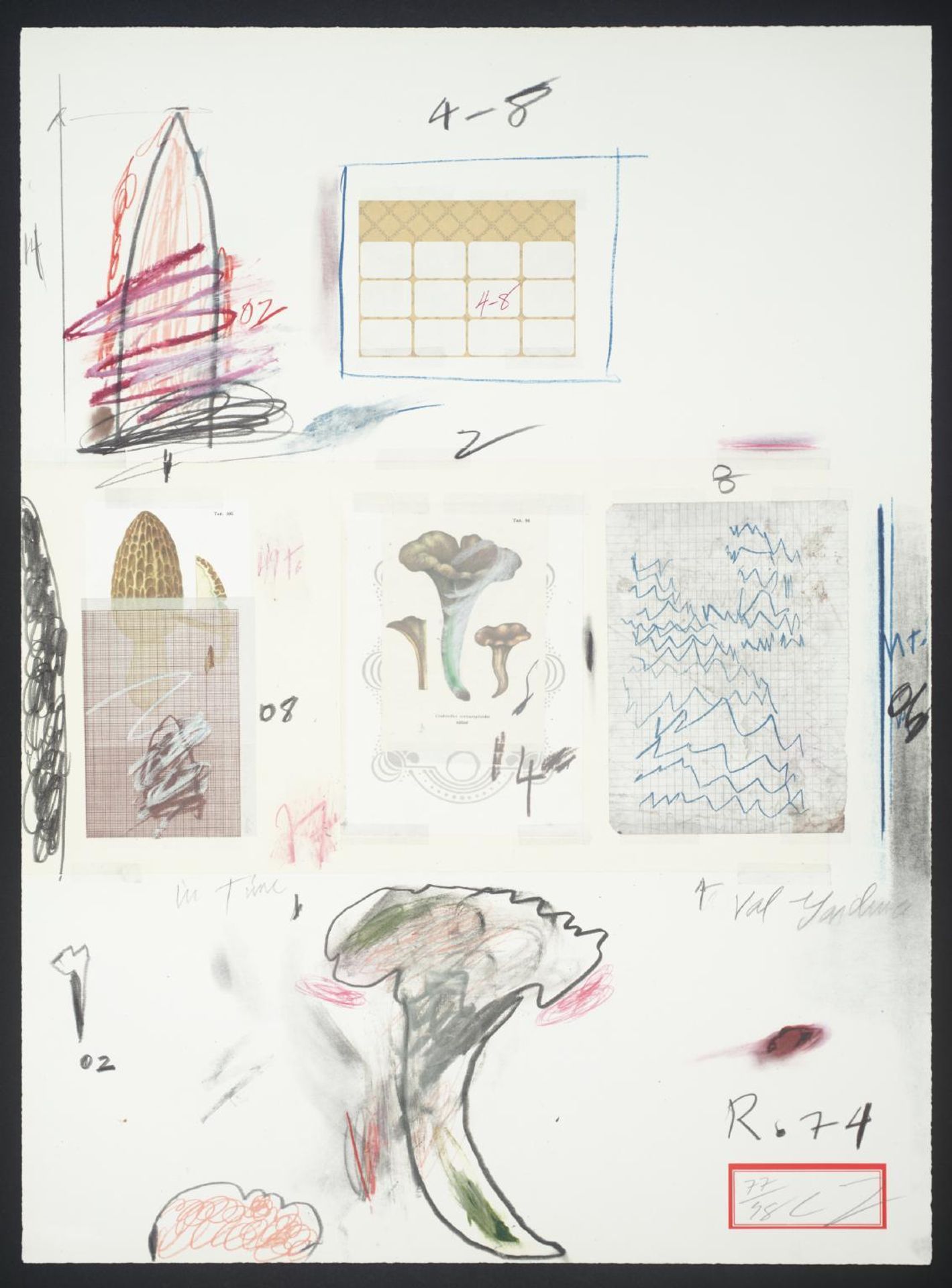 No. VI by Cy Twombly
