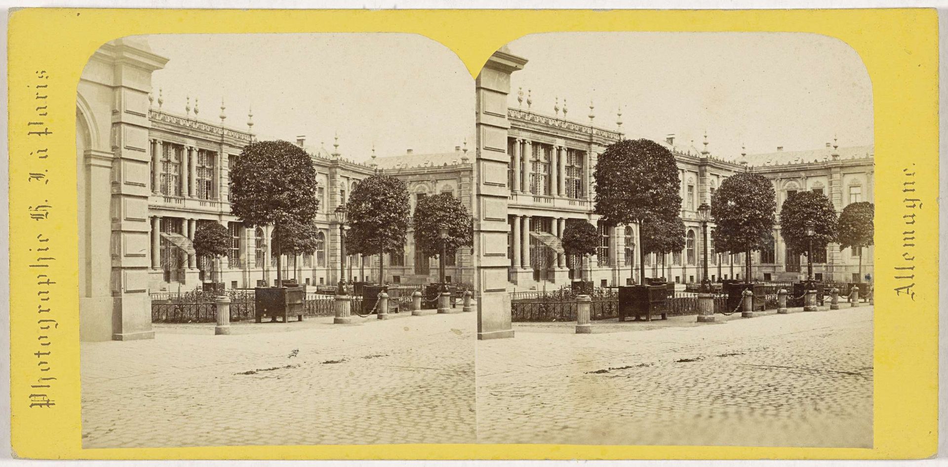 Kurhaus in Bad Homburg, Duitsland by Hippolyte Jouvin
