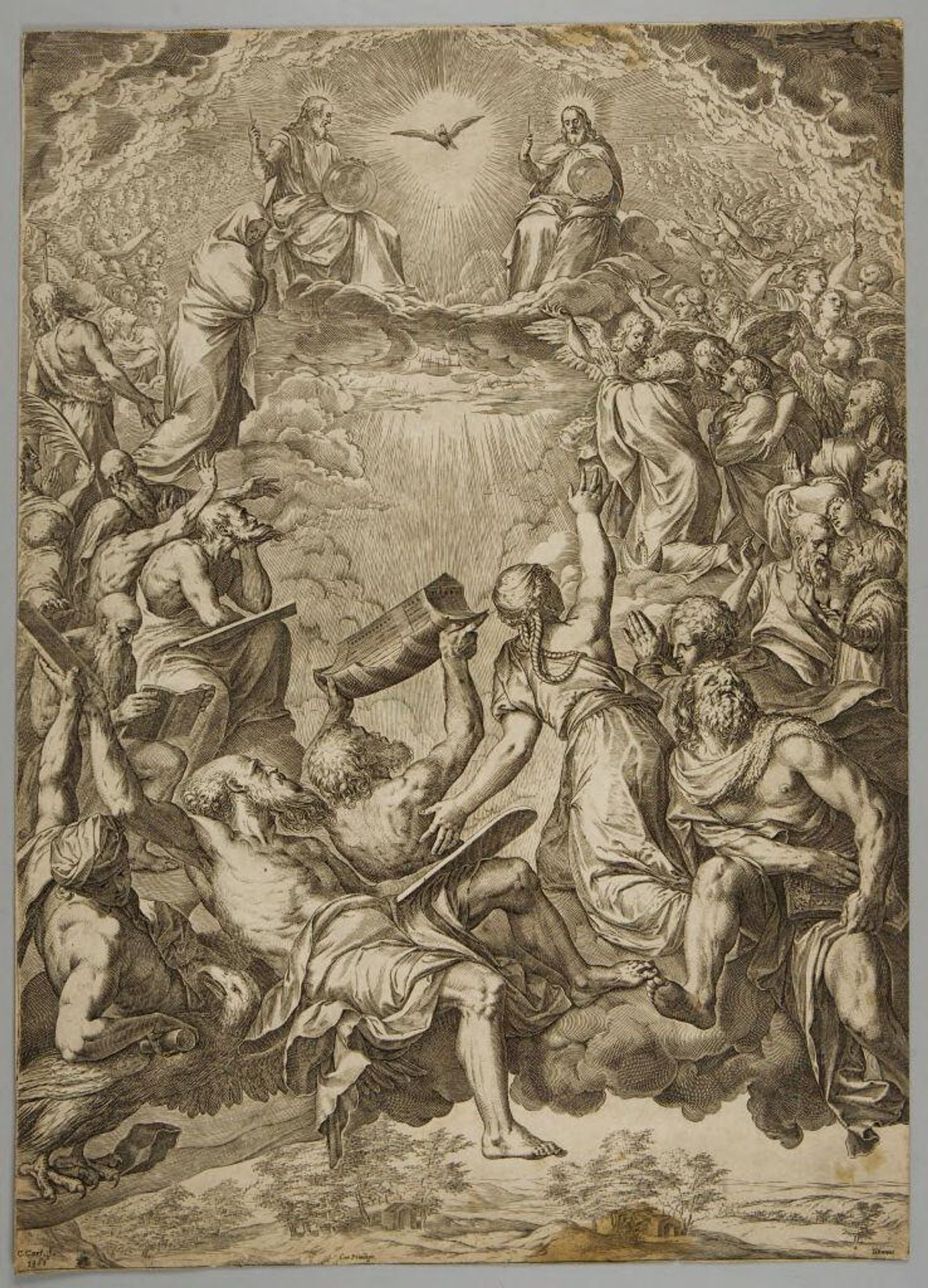 La Gloria by Cornelis Cort