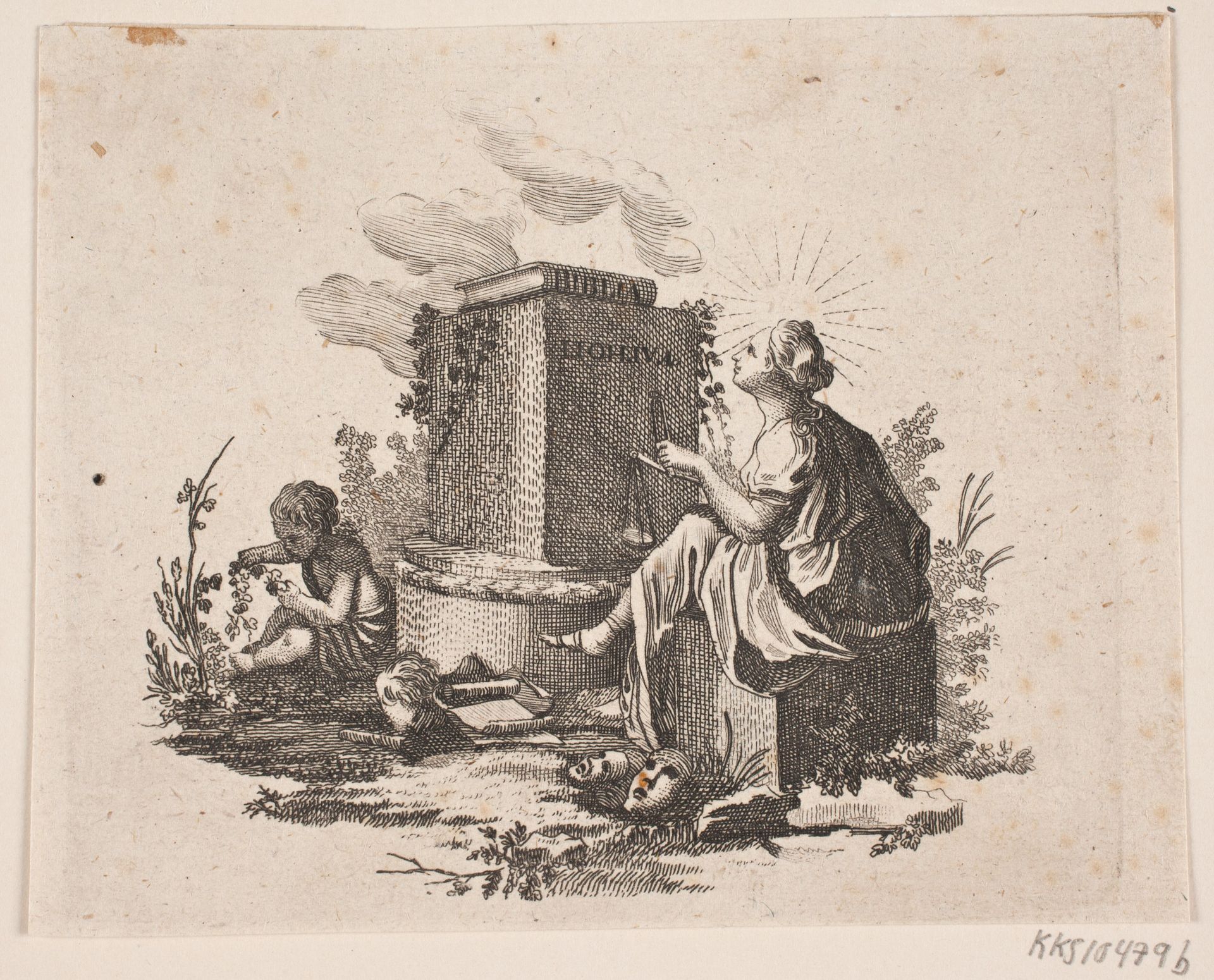 Vignet til H. Niemeyer "Bibelske Charakteristik" by Johann Gottlieb Friedrich