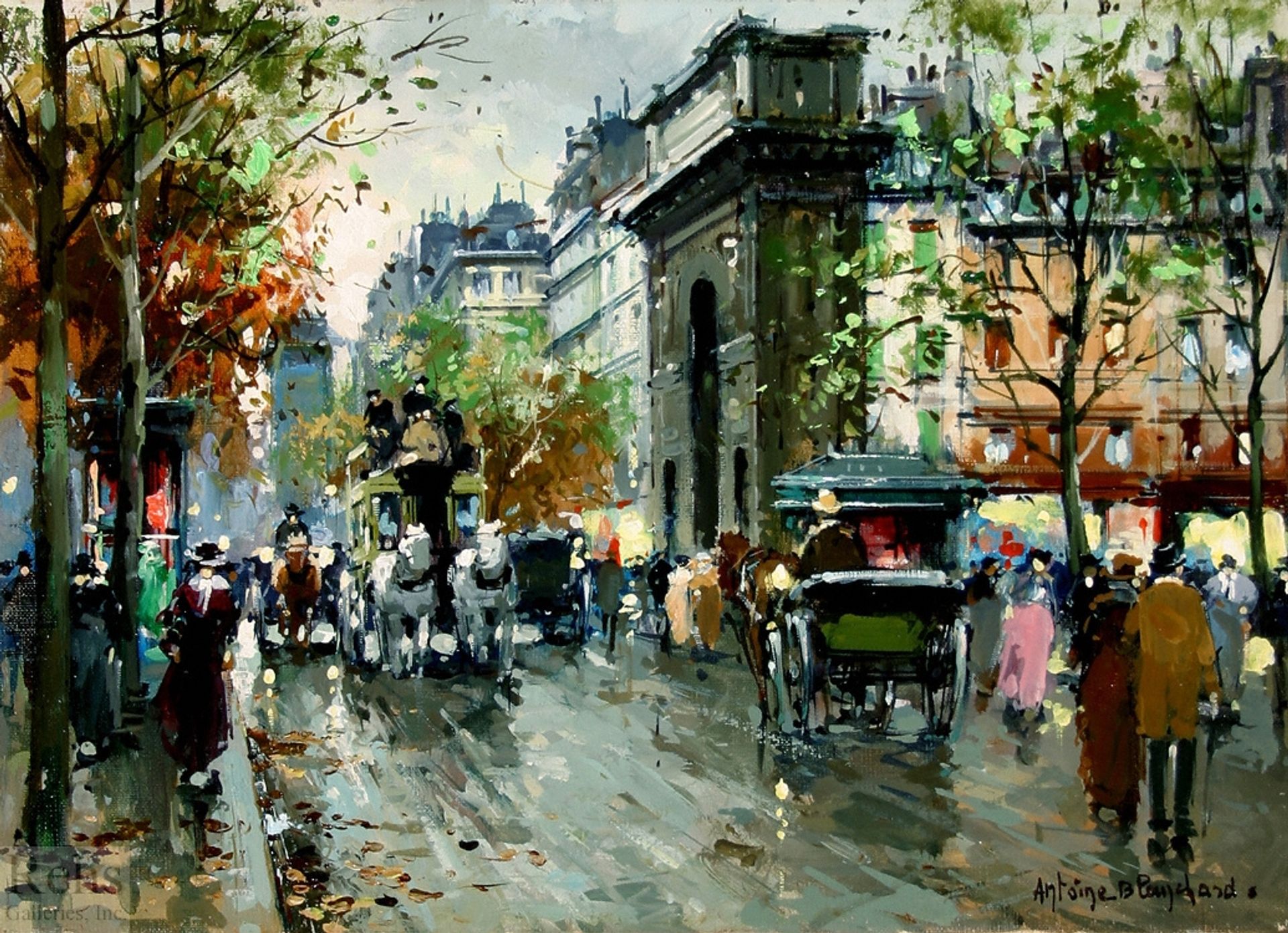 Porte St. Martin by Antoine Blanchard