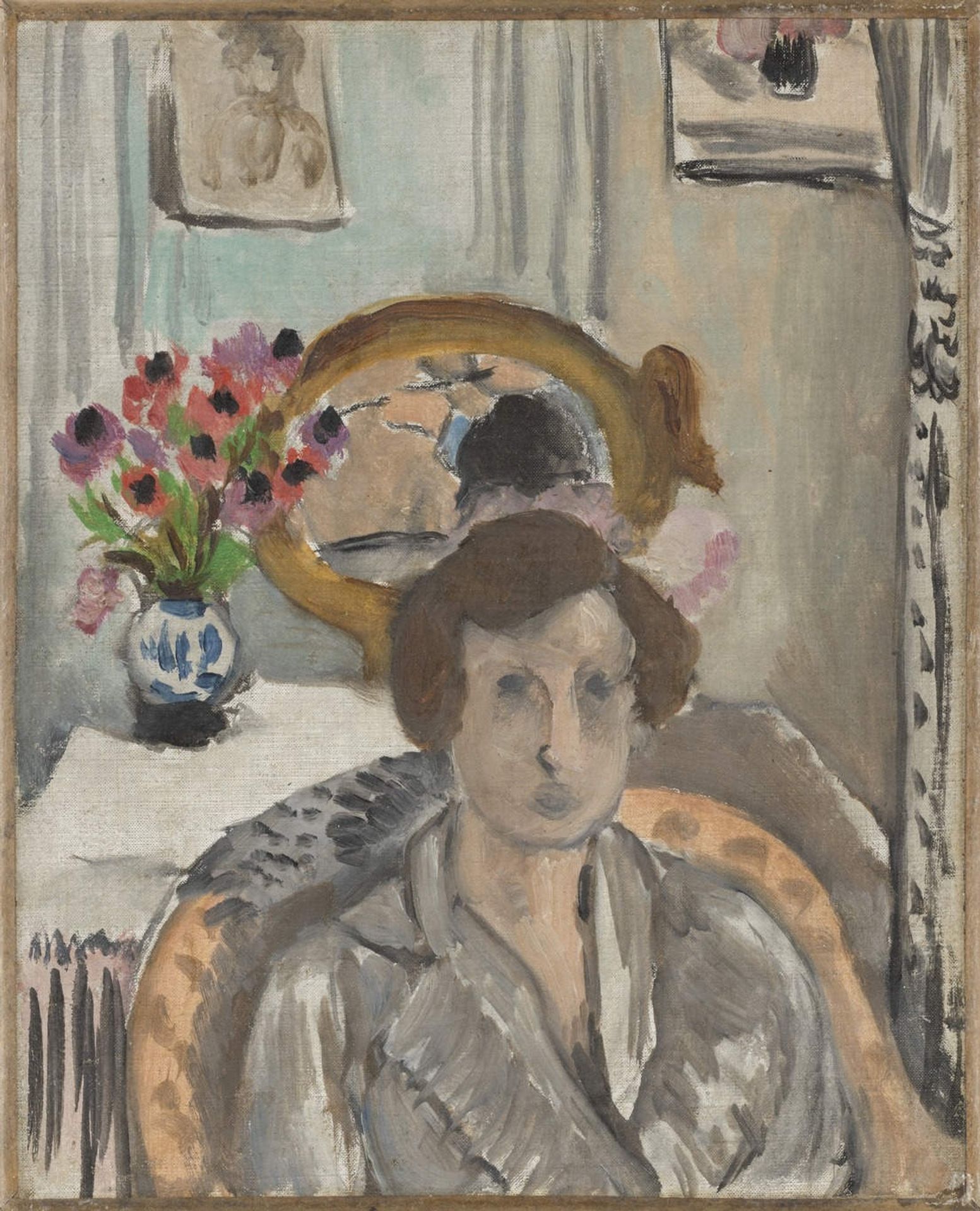 Woman with Anemones by Henri Matisse