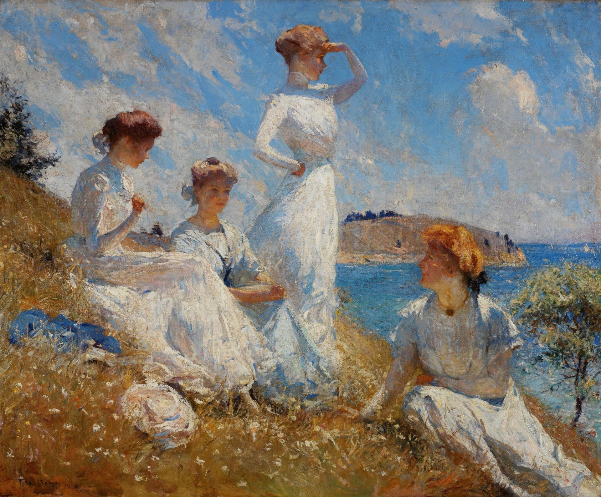 Summer by Frank W. Benson