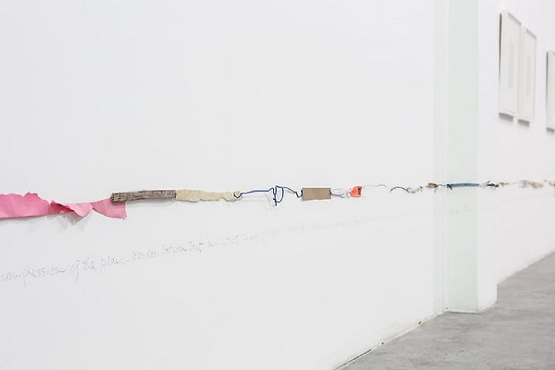 Two Parallel Lines by Luis Camnitzer