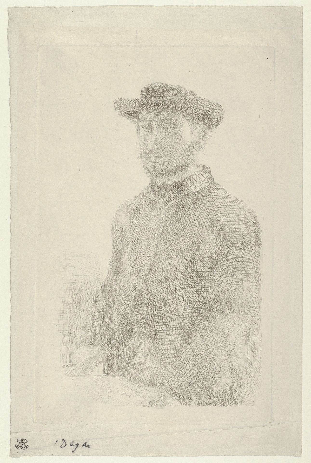 Self-Portrait by Edgar Degas