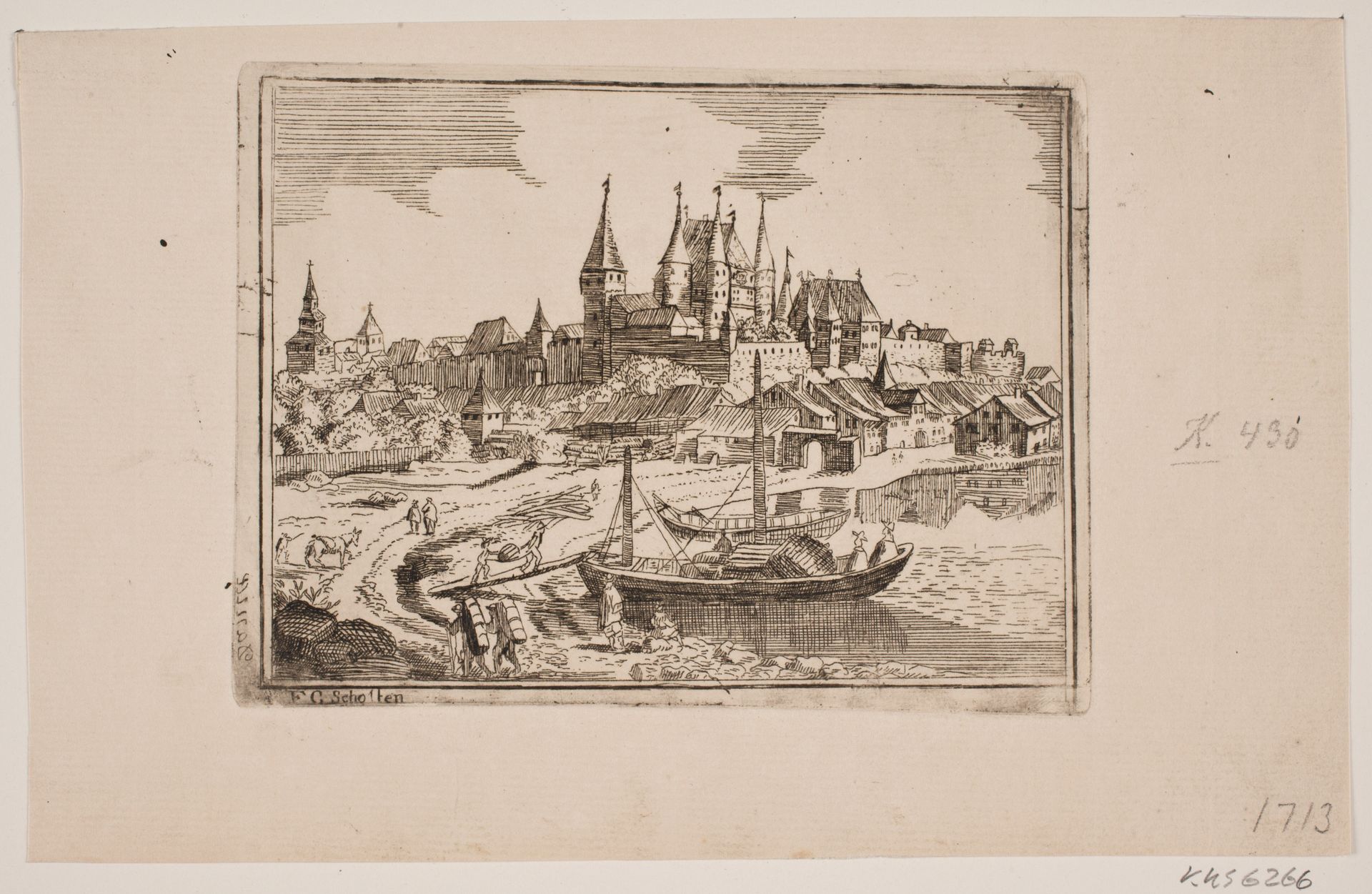 En stad by F.C. Scholten