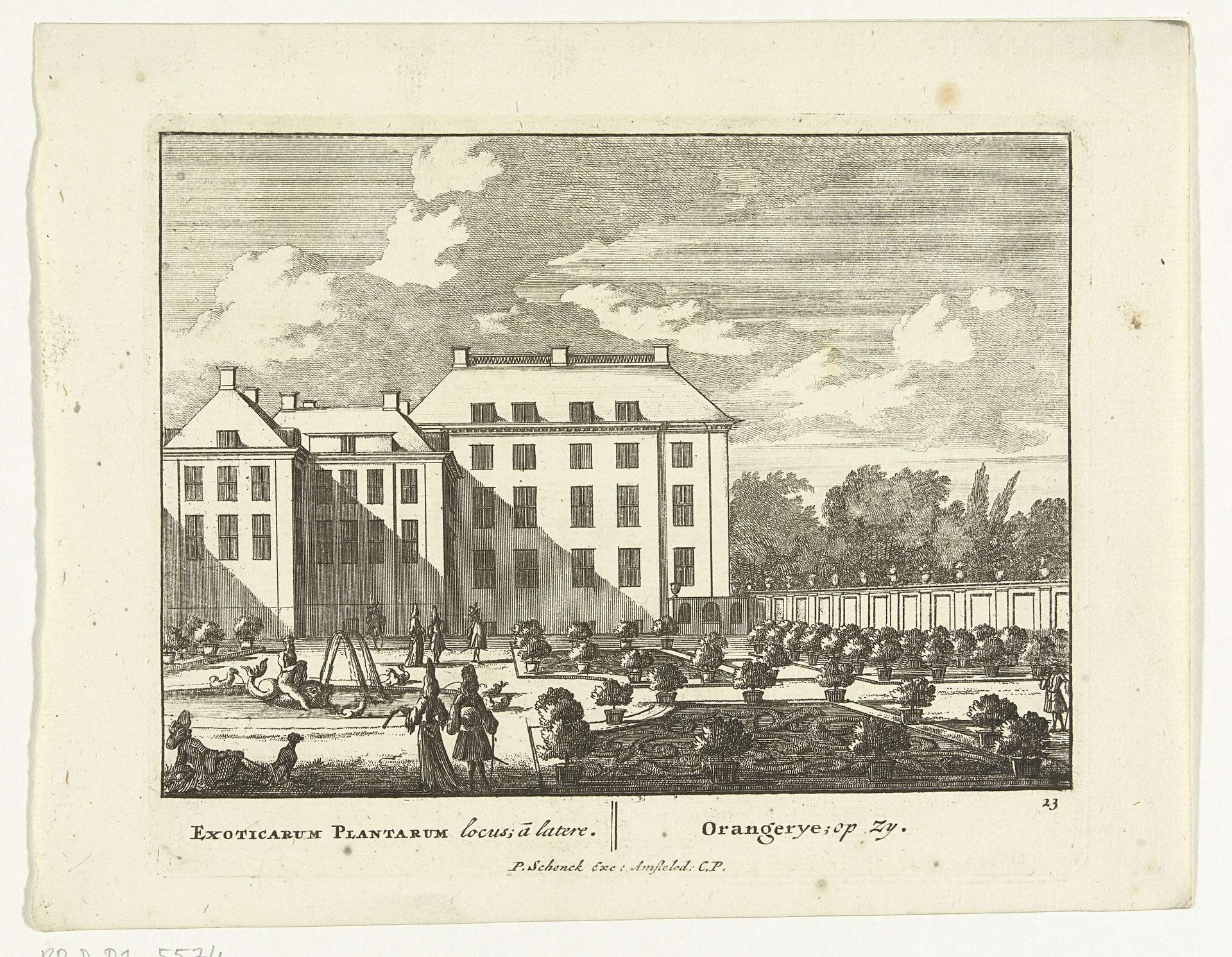 Orangerie van Paleis het Loo by Pieter Schenk