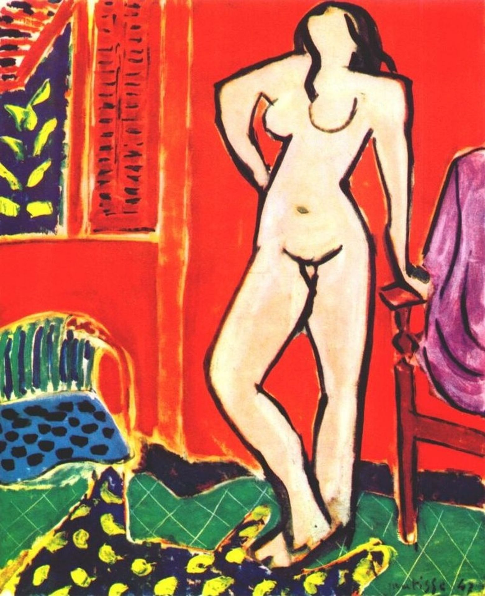 Standing Nude by Henri Matisse