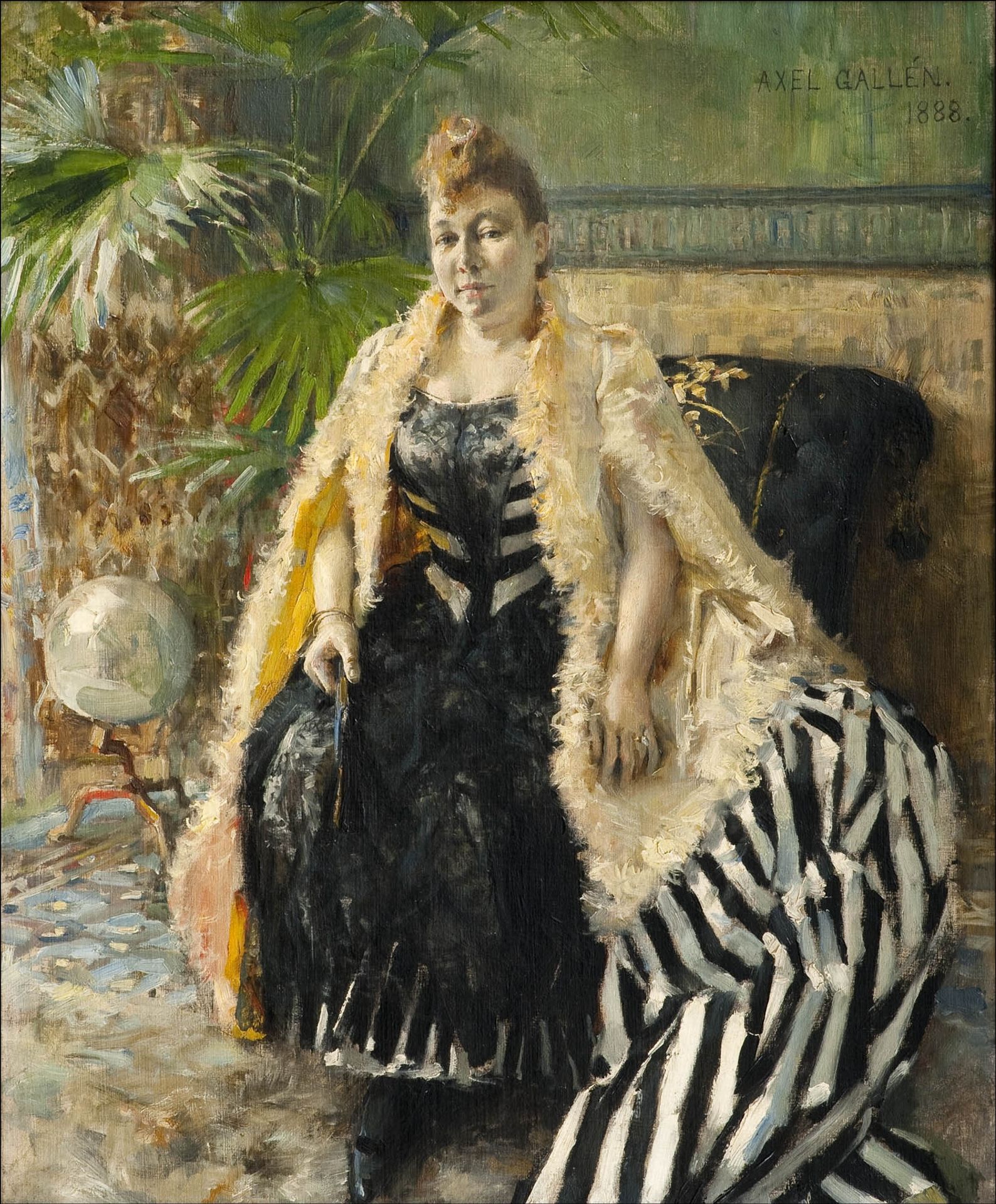Parisienne by Akseli Gallen-Kallela
