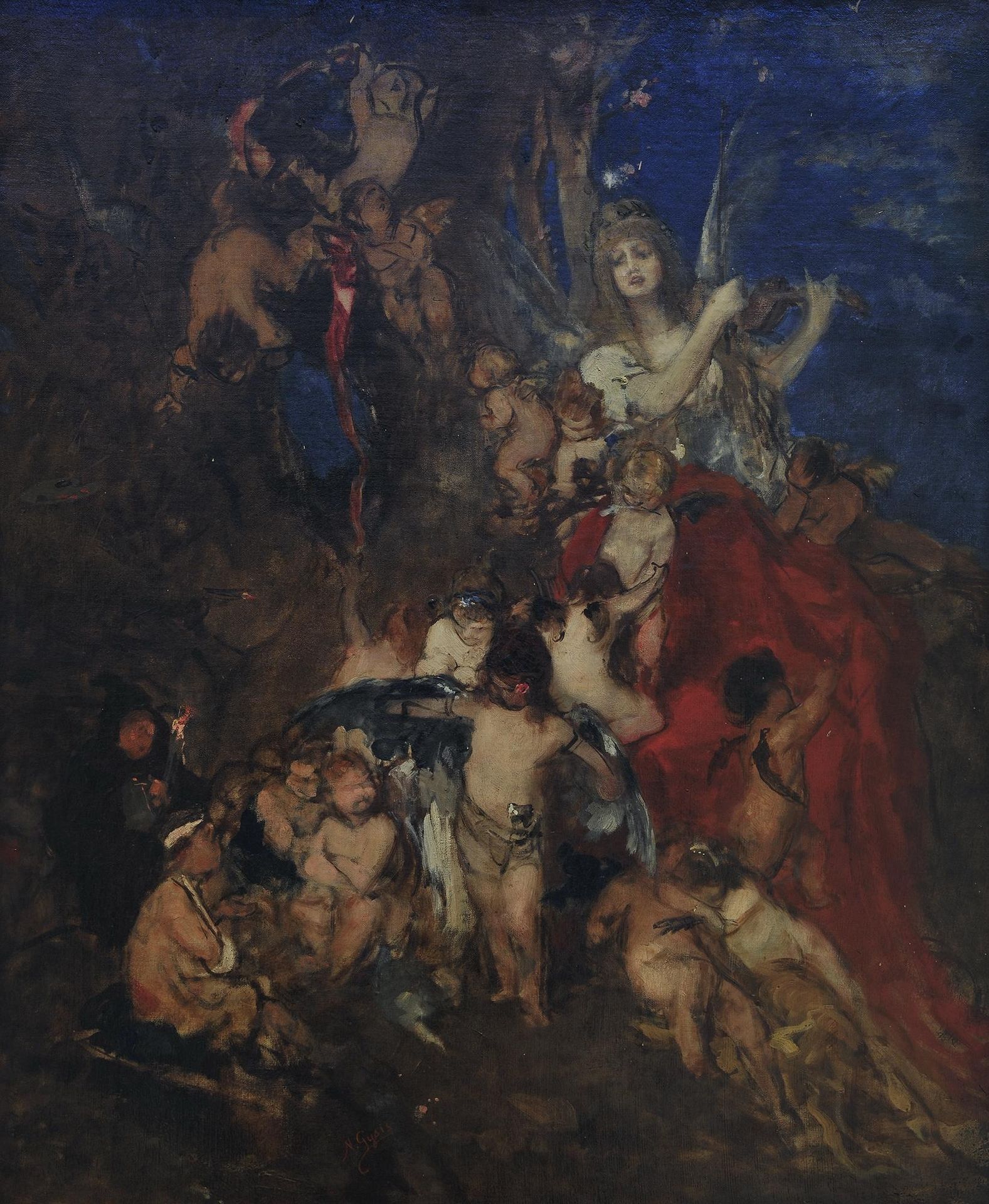 Art and its spirits by Nikolaos Gyzis