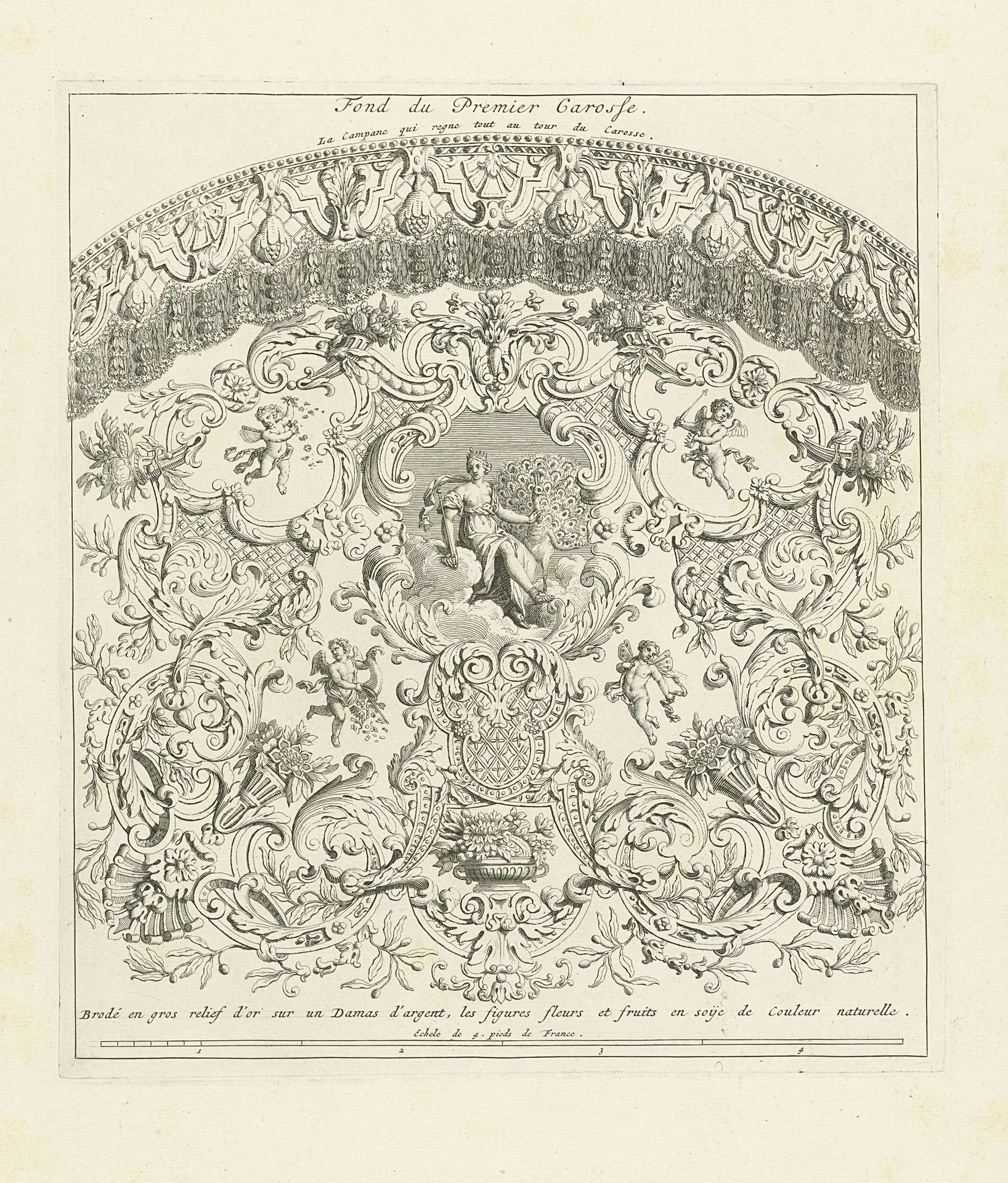 Statiekoets van de hertog van Ossuna, 1713 by Bernard Picart