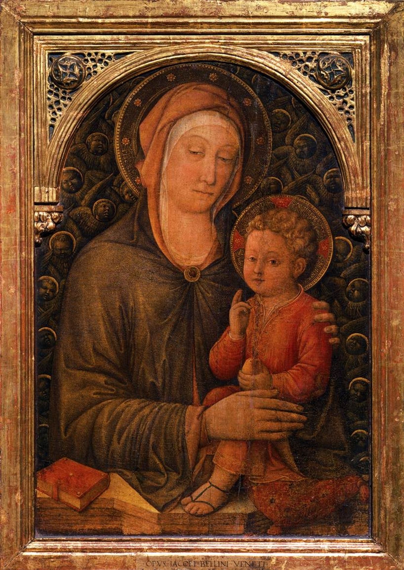 Virgin with Child by Jacopo Bellini