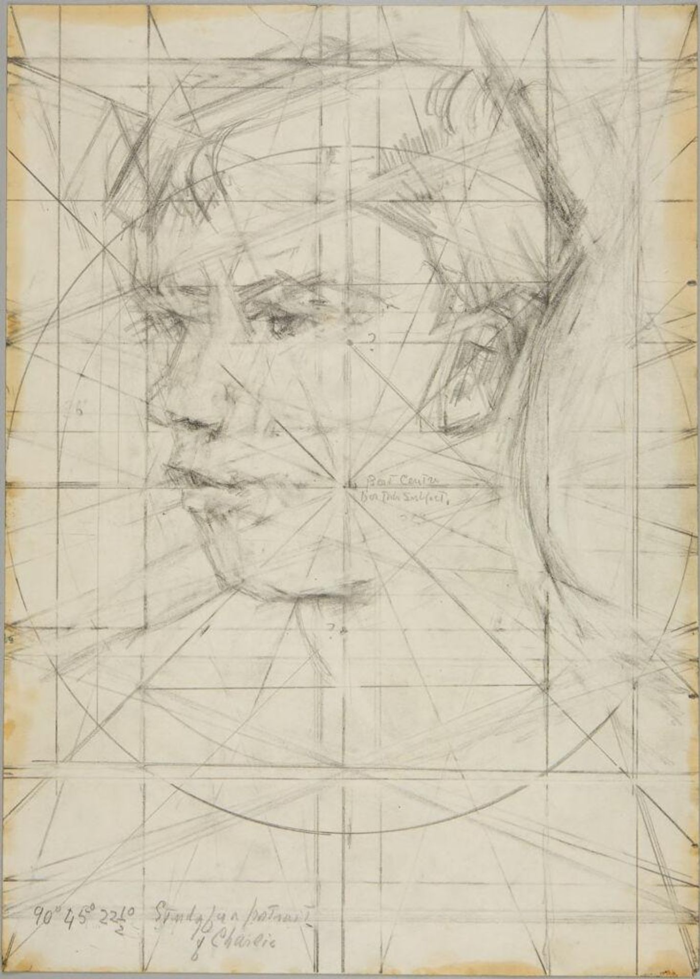 Study for a Portrait of Charlie Parker by Denman Waldo Ross
