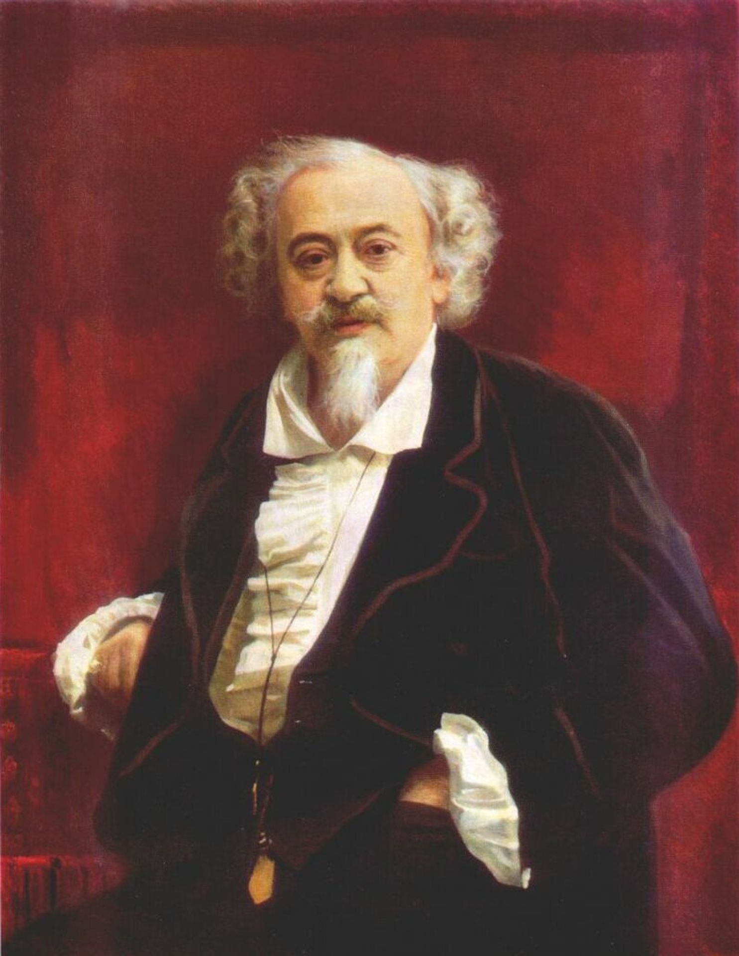 The actor Vasily Samoilov by Ivan Kramskoy