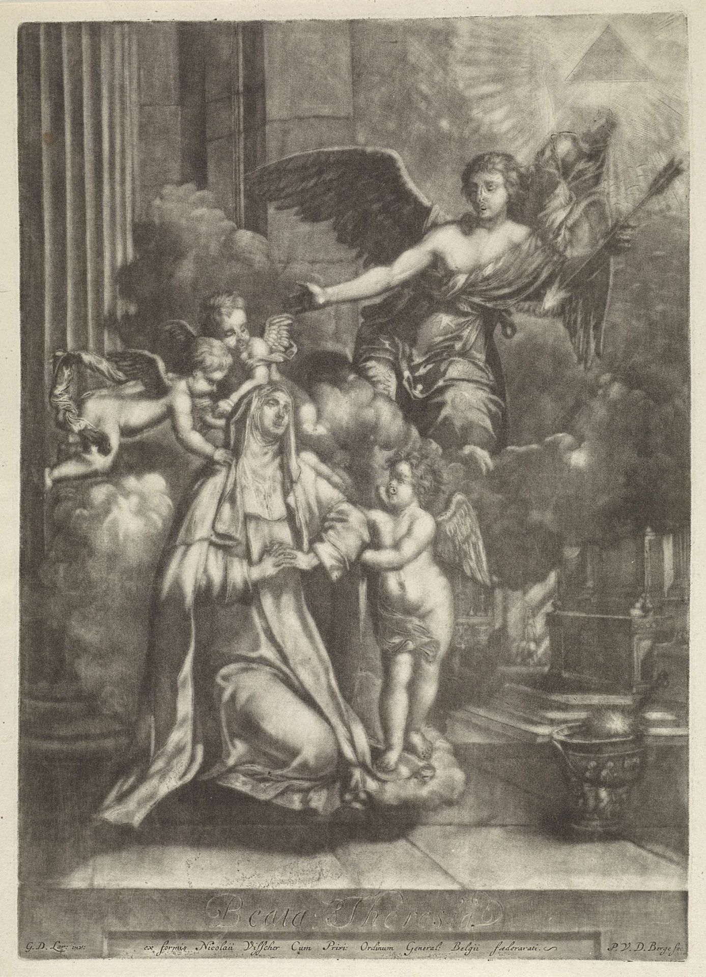 H. Theresia van Ávila by Pieter van den Berge