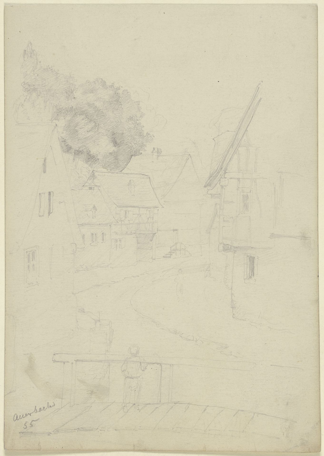 Bensheim-Auerbach by Otto Scholderer