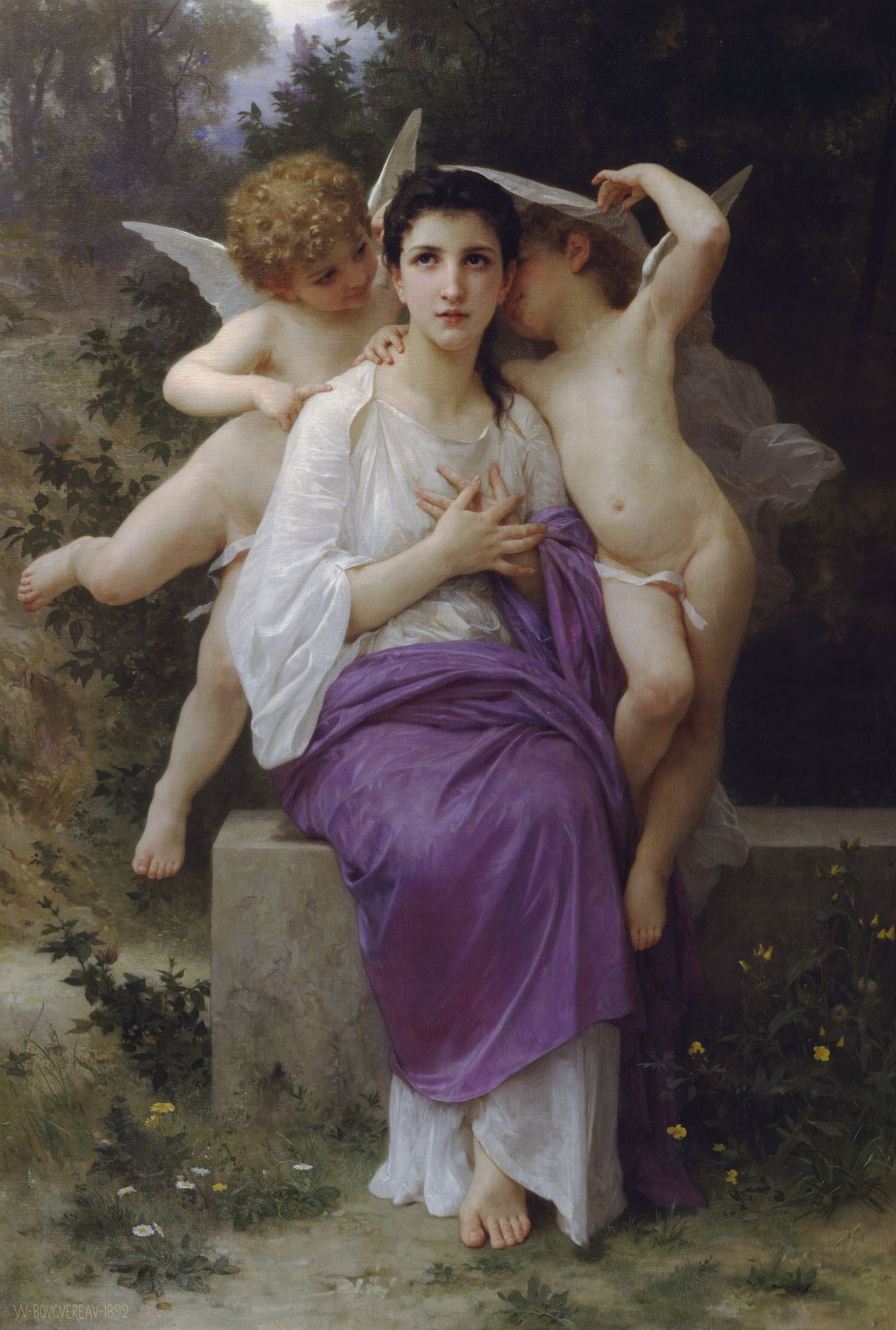 Leveil Heart by William Bouguereau