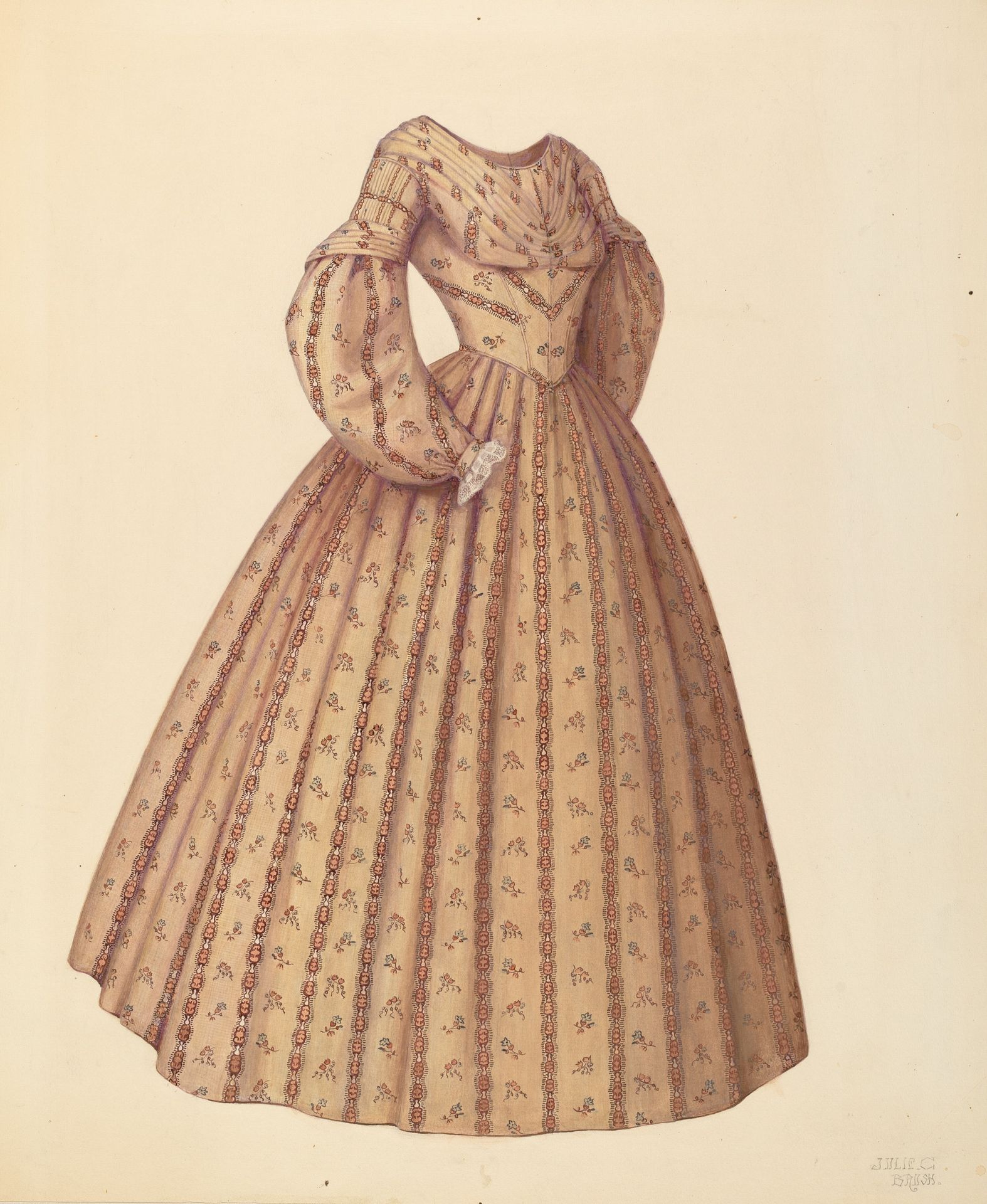 Woman's Dress by Julie C. Brush
